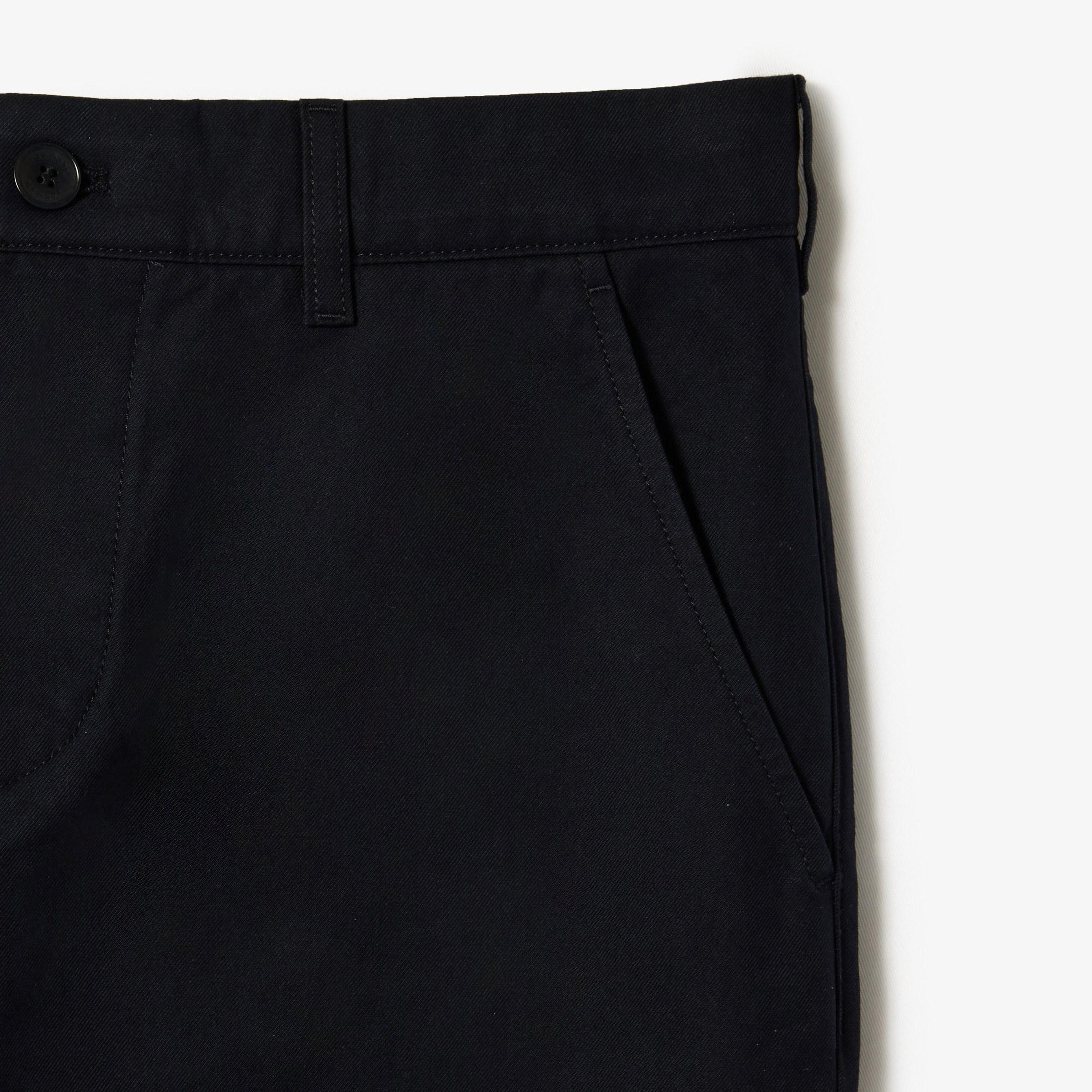 Erkek Straight Fit Chino Lacivert Pantolon