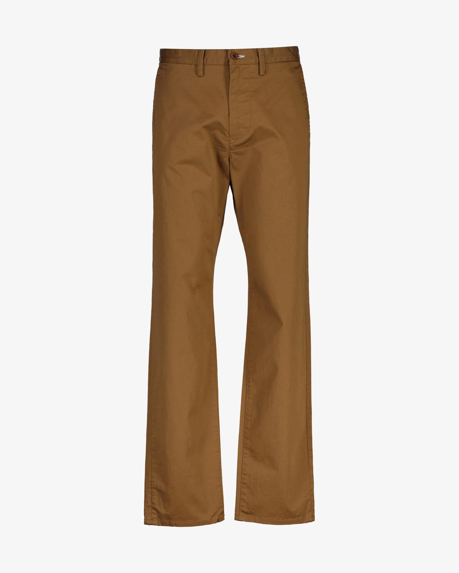 GANT Erkek Kahverengi Regular Fit Chino Pantolon