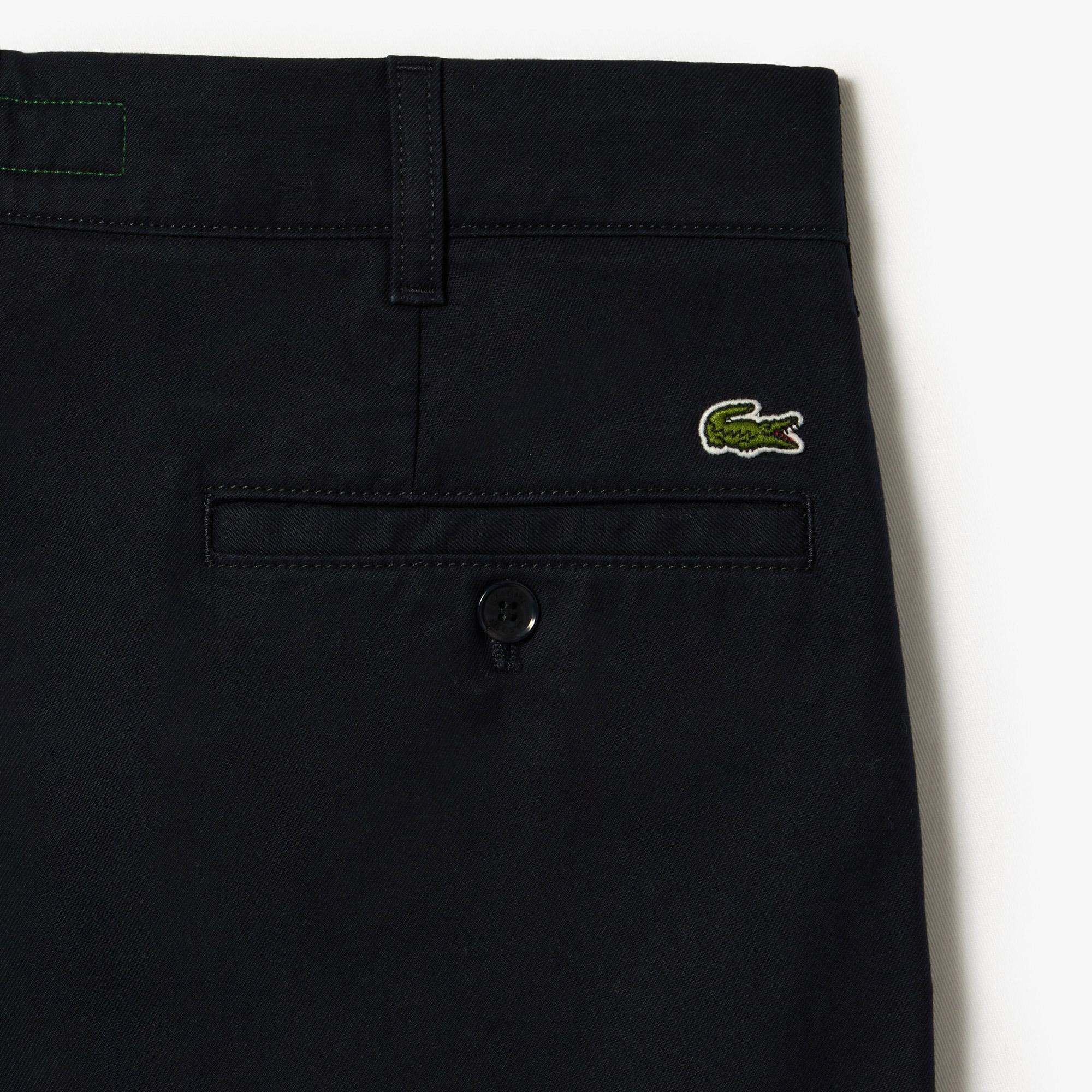 Erkek Straight Fit Chino Lacivert Pantolon