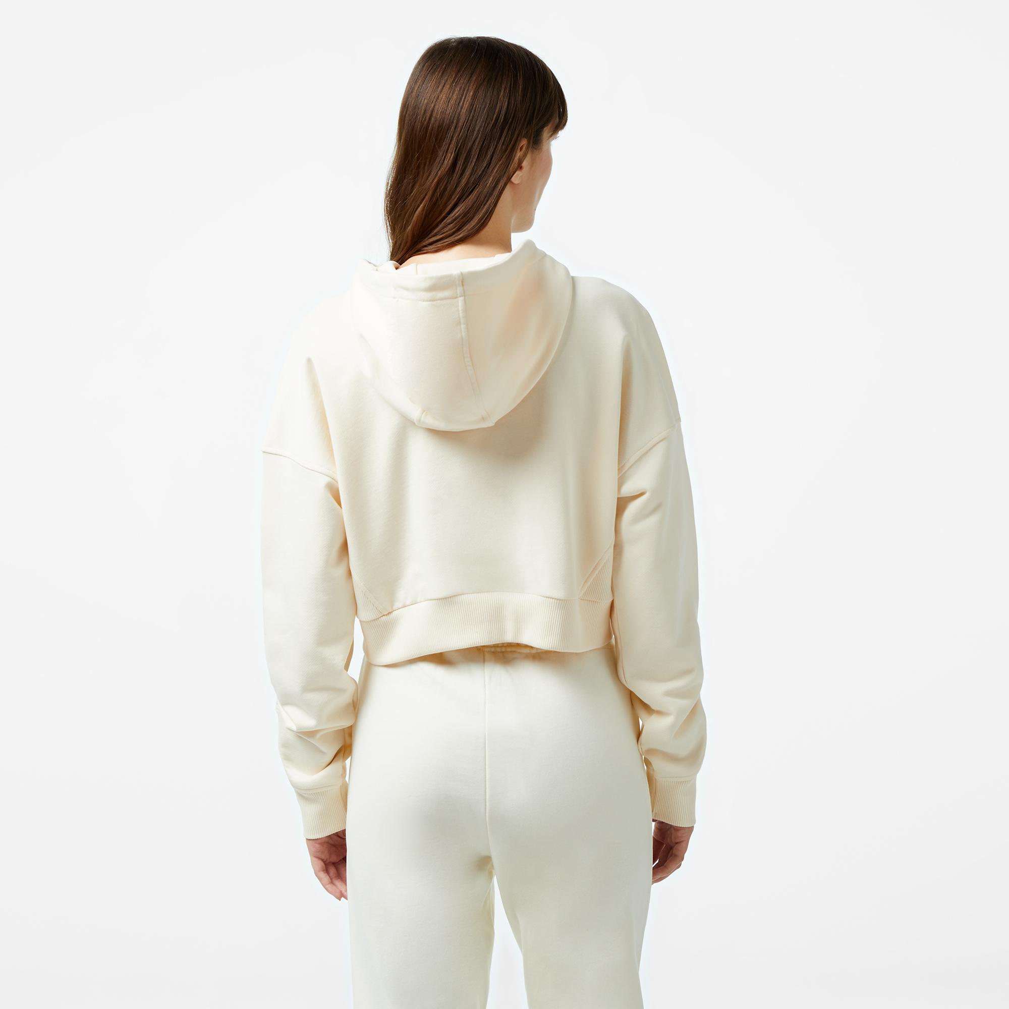 UNITED4 1.0 Essentials Kadın Krem Hoodie