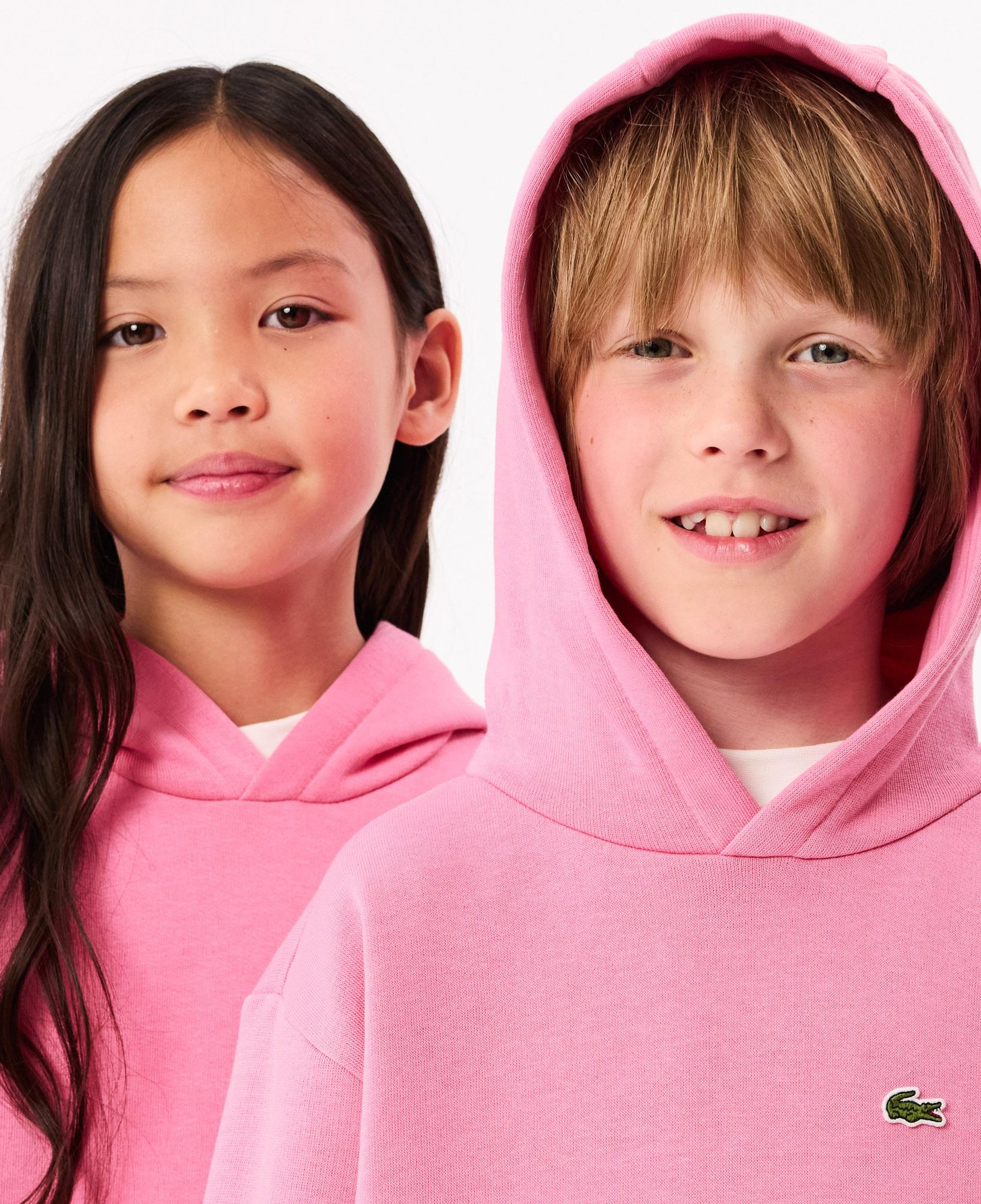 Çocuk Kapüşonlu Pembe Sweatshirt