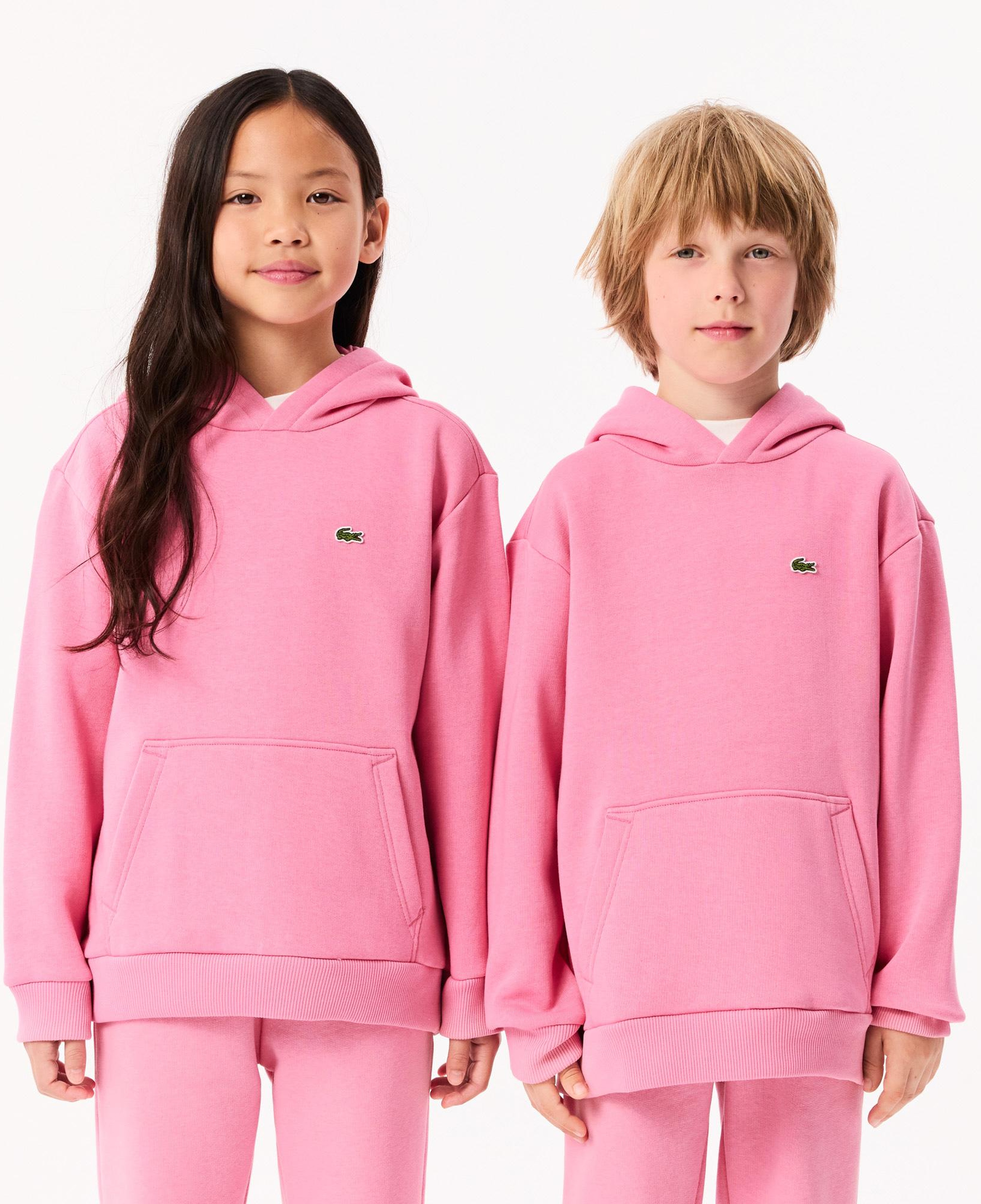 Çocuk Kapüşonlu Pembe Sweatshirt