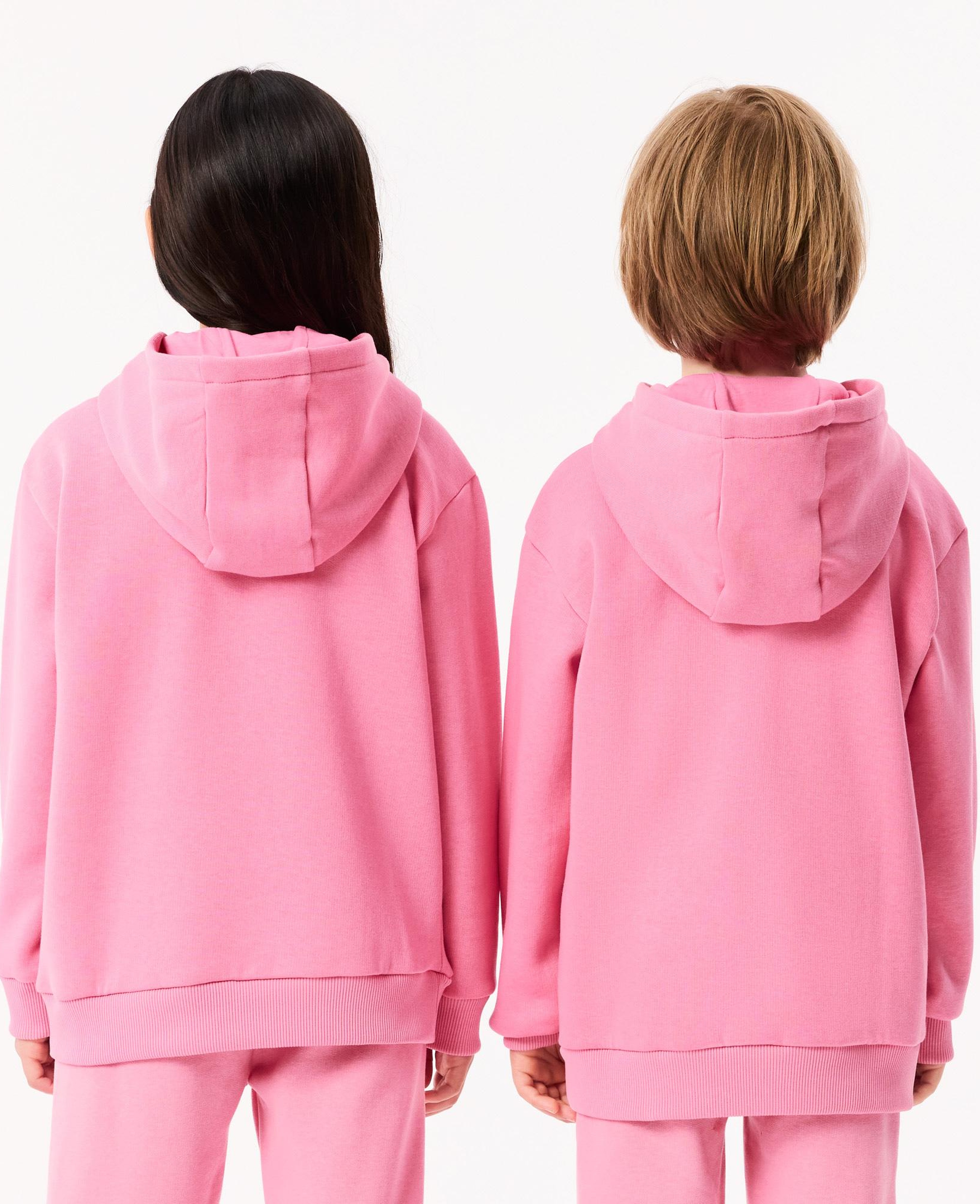 Çocuk Kapüşonlu Pembe Sweatshirt