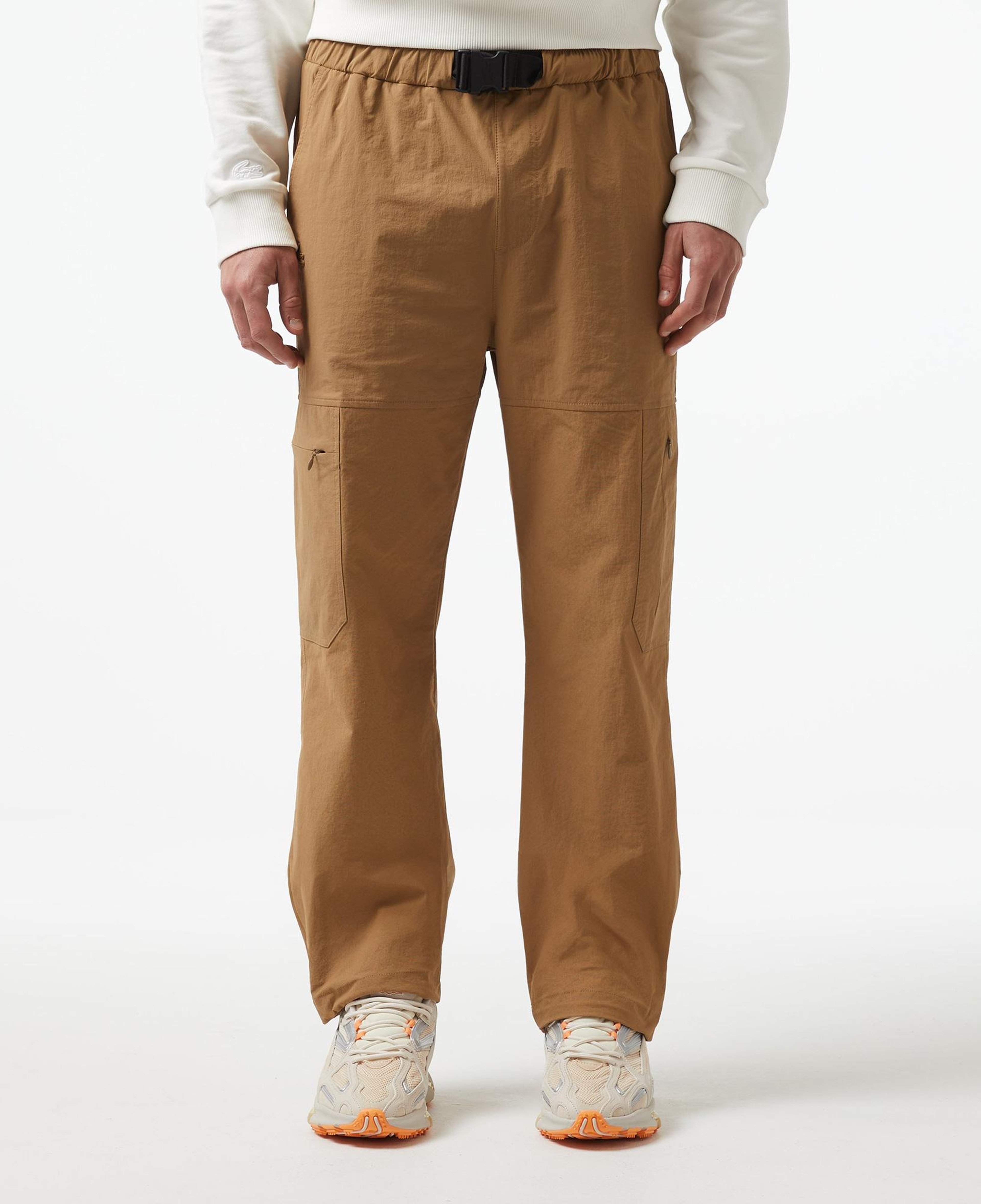 Lacoste x House of SuperStep Erkek Kahverengi Pantolon