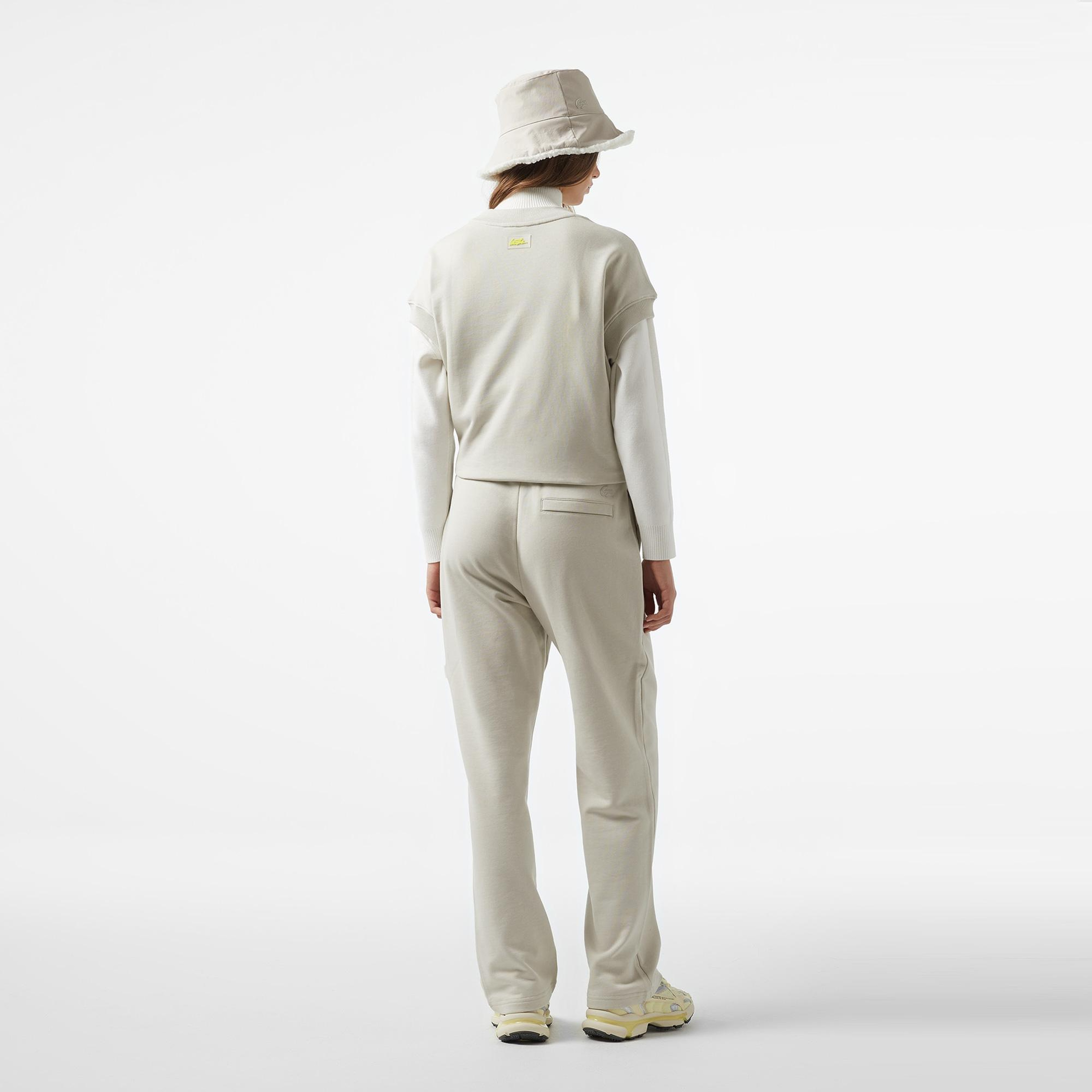 Lacoste x House of SuperStep Kadın Gri Eşofman Altı