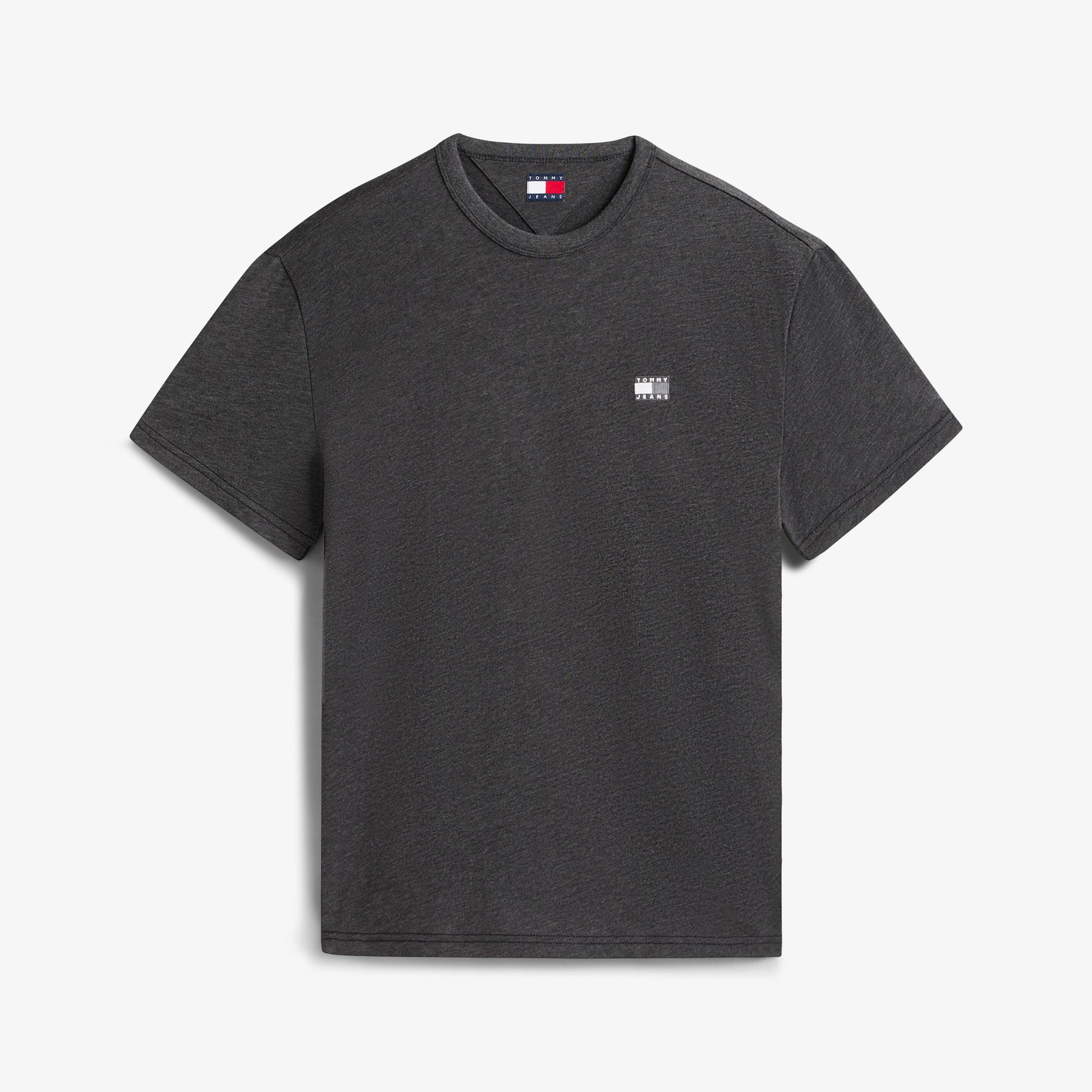 Tommy Hilfiger Regular Badge Erkek Siyah T-Shirt