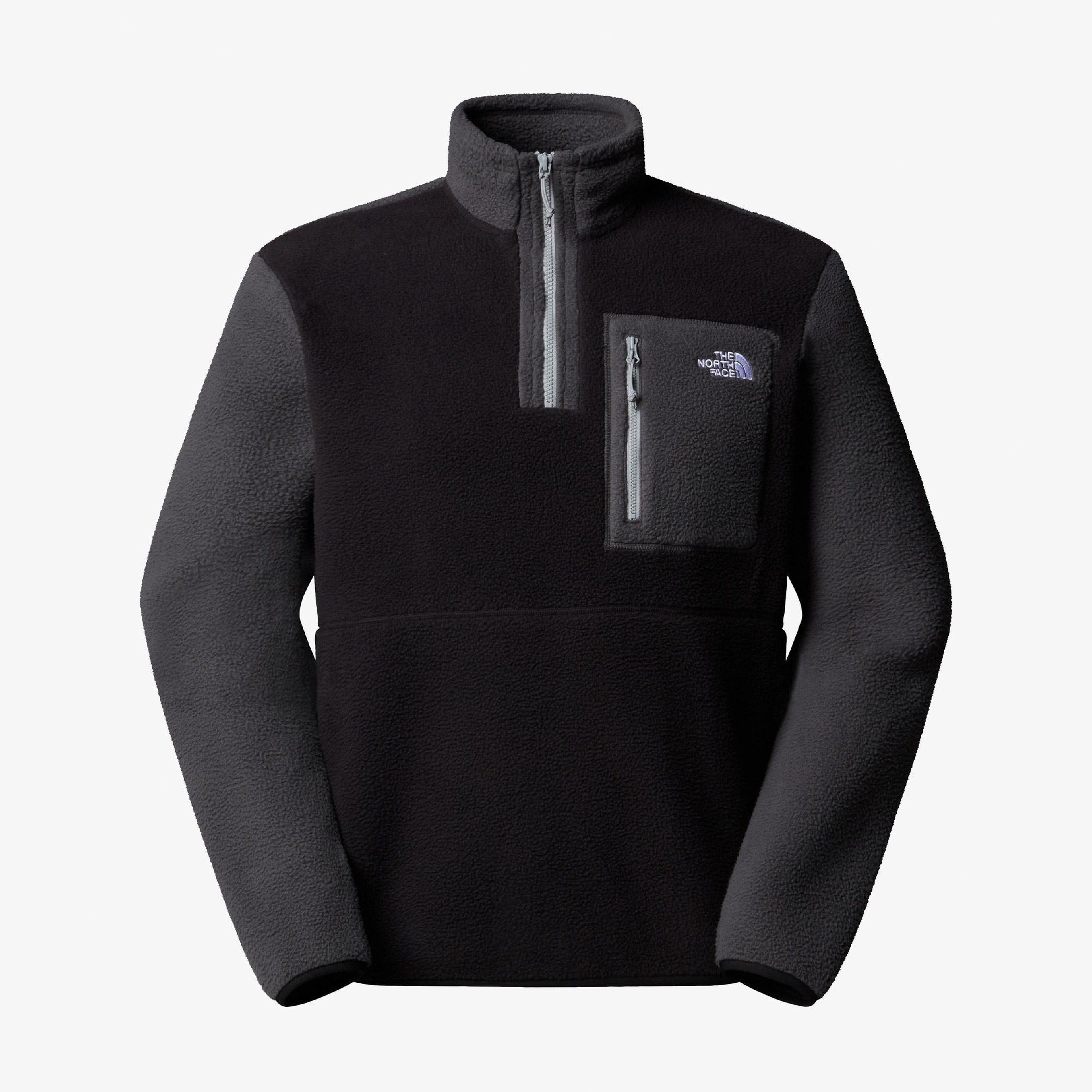The North Face Erkek Yumiori Tam Boy Fermuarlı Siyah Polar Mont