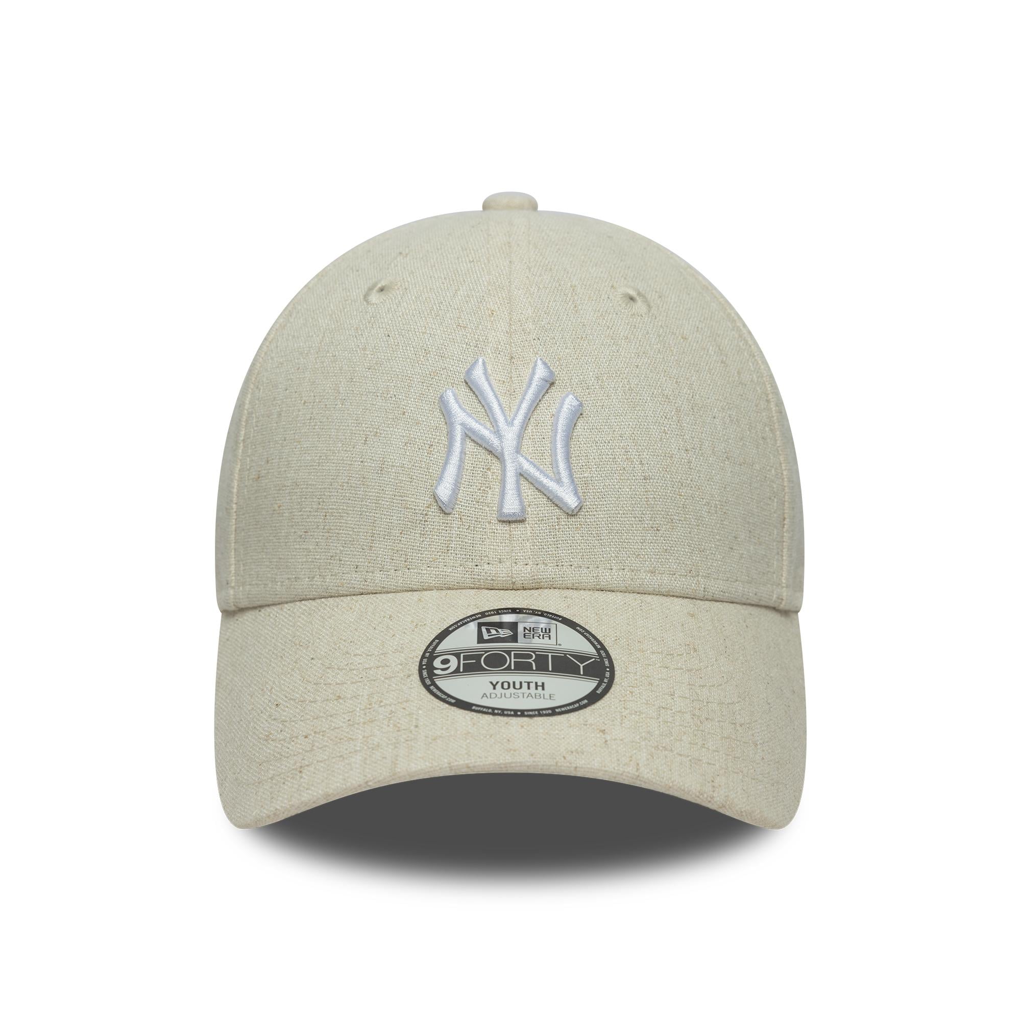 New Era MLB League Essentials New York Yankees Çocuk Bej Şapka