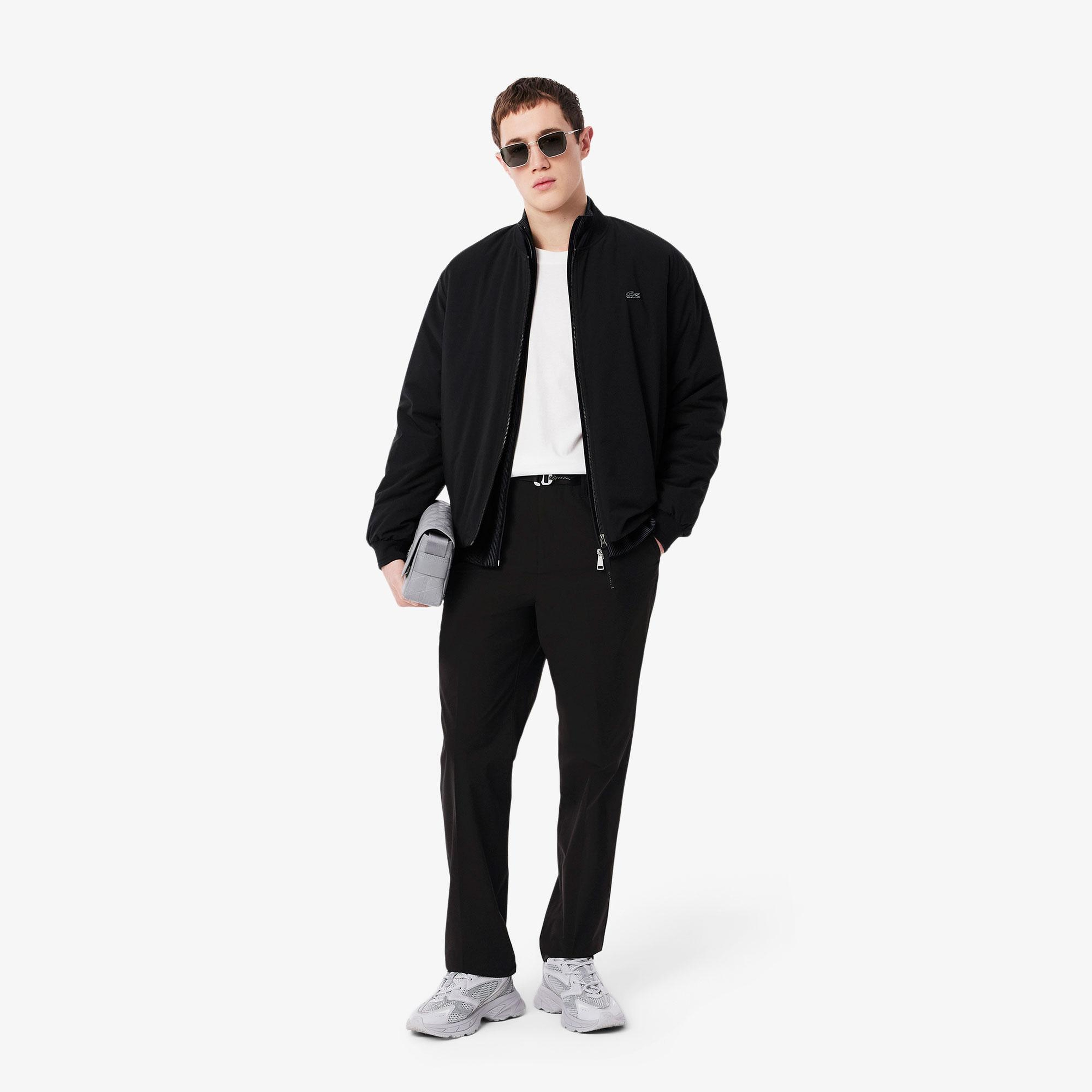 Erkek Straight Fit Siyah Pantolon