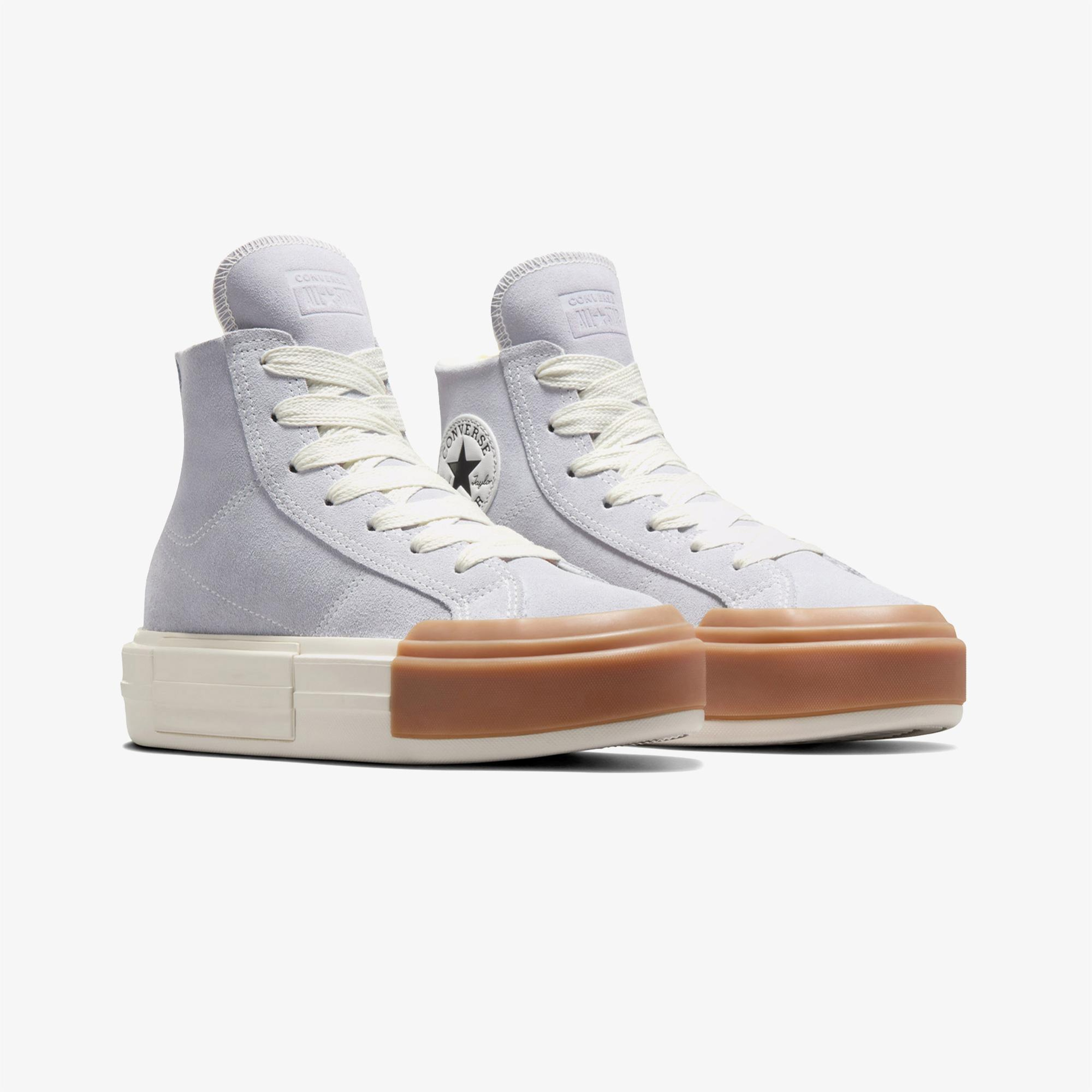 Converse Chuck Taylor All Star Cruise Unisex Lila Süet Platform Deri Sneaker