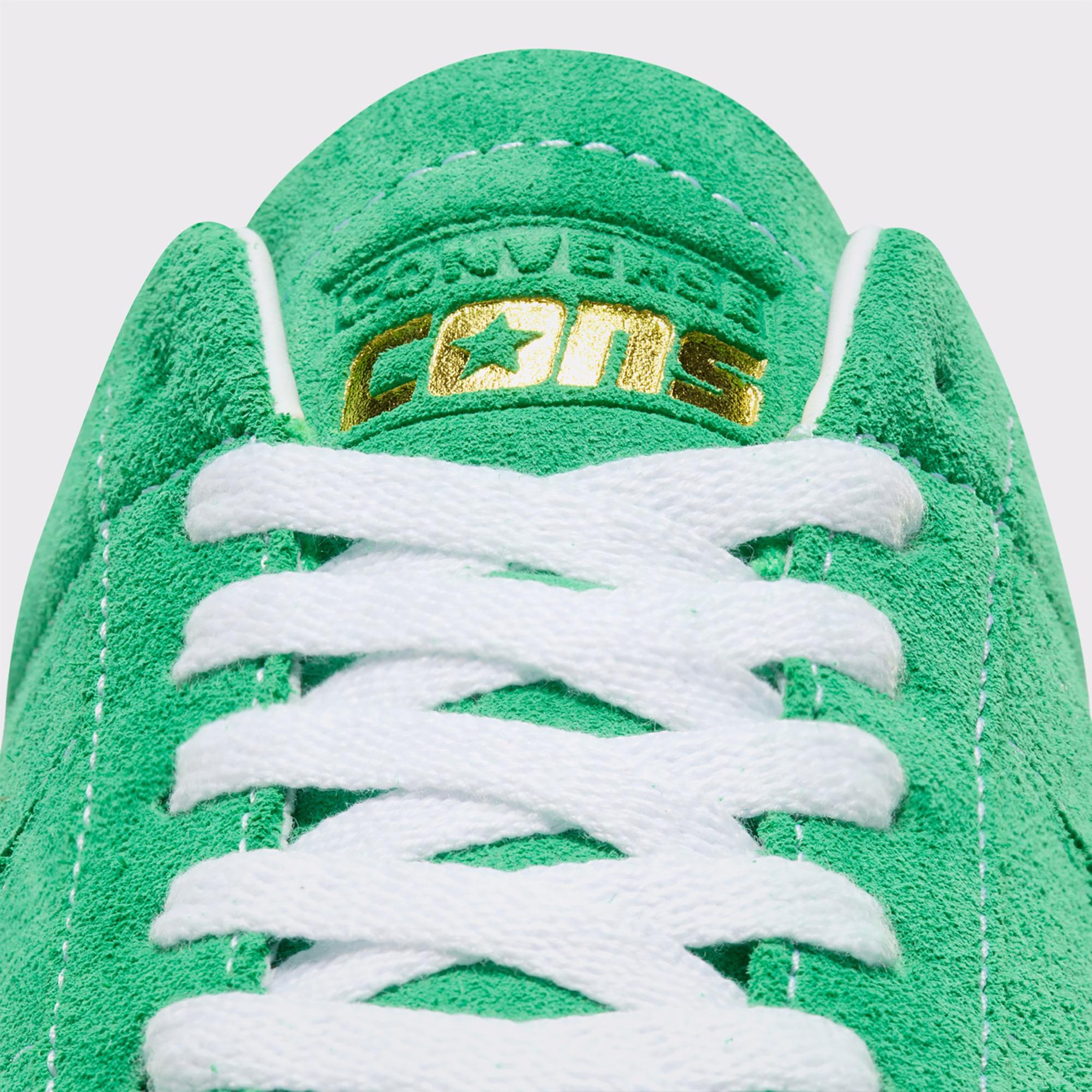 Converse One Star Pro Unisex Yeşil Süet Deri Sneaker