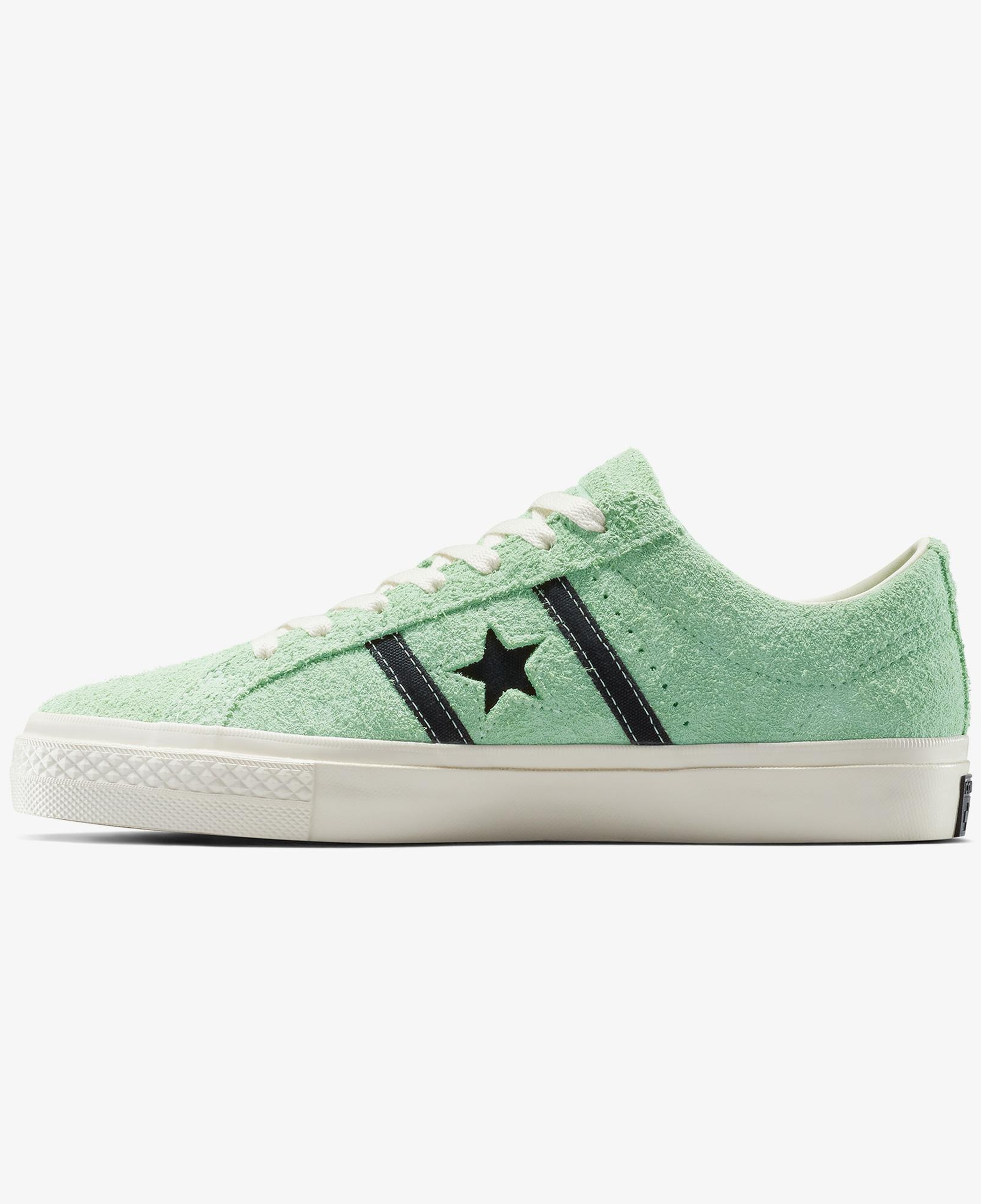 Converse One Star Academy Pro Unisex Yeşil Süet Deri Sneaker