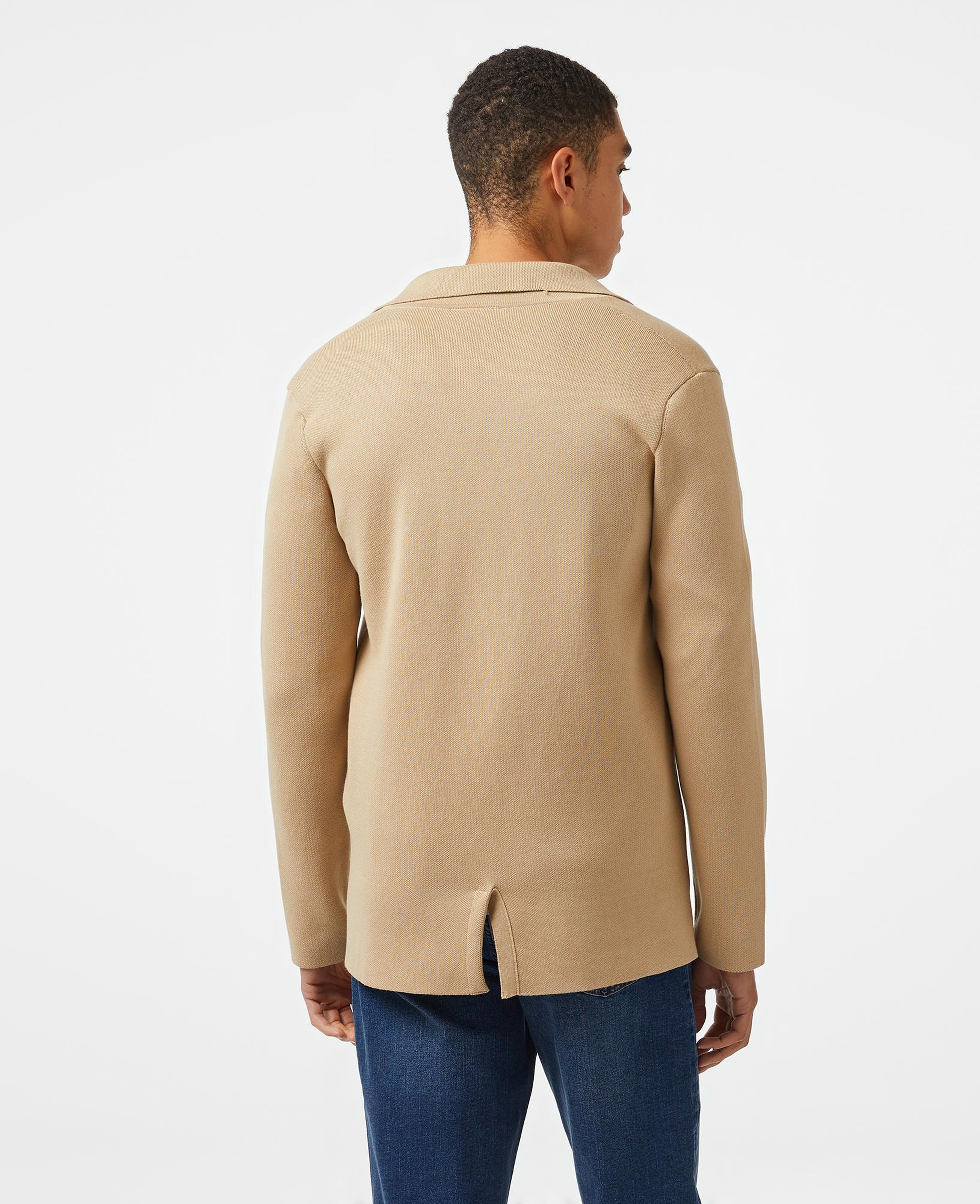 Lacoste Erkek Classic Fit V Yaka Kahverengi Hırka