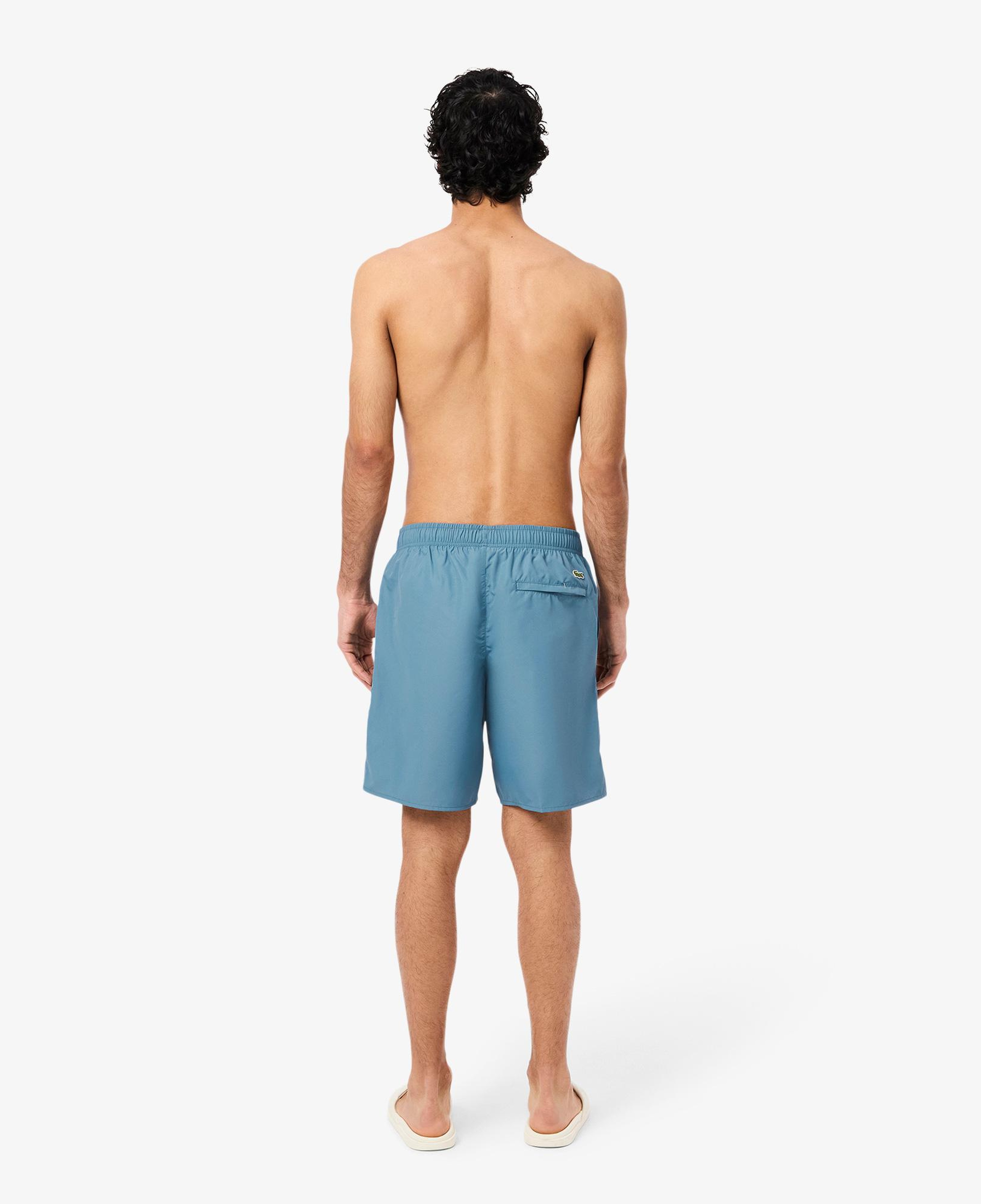 Lacoste Long Branded Erkek Mavi Deniz Şortu