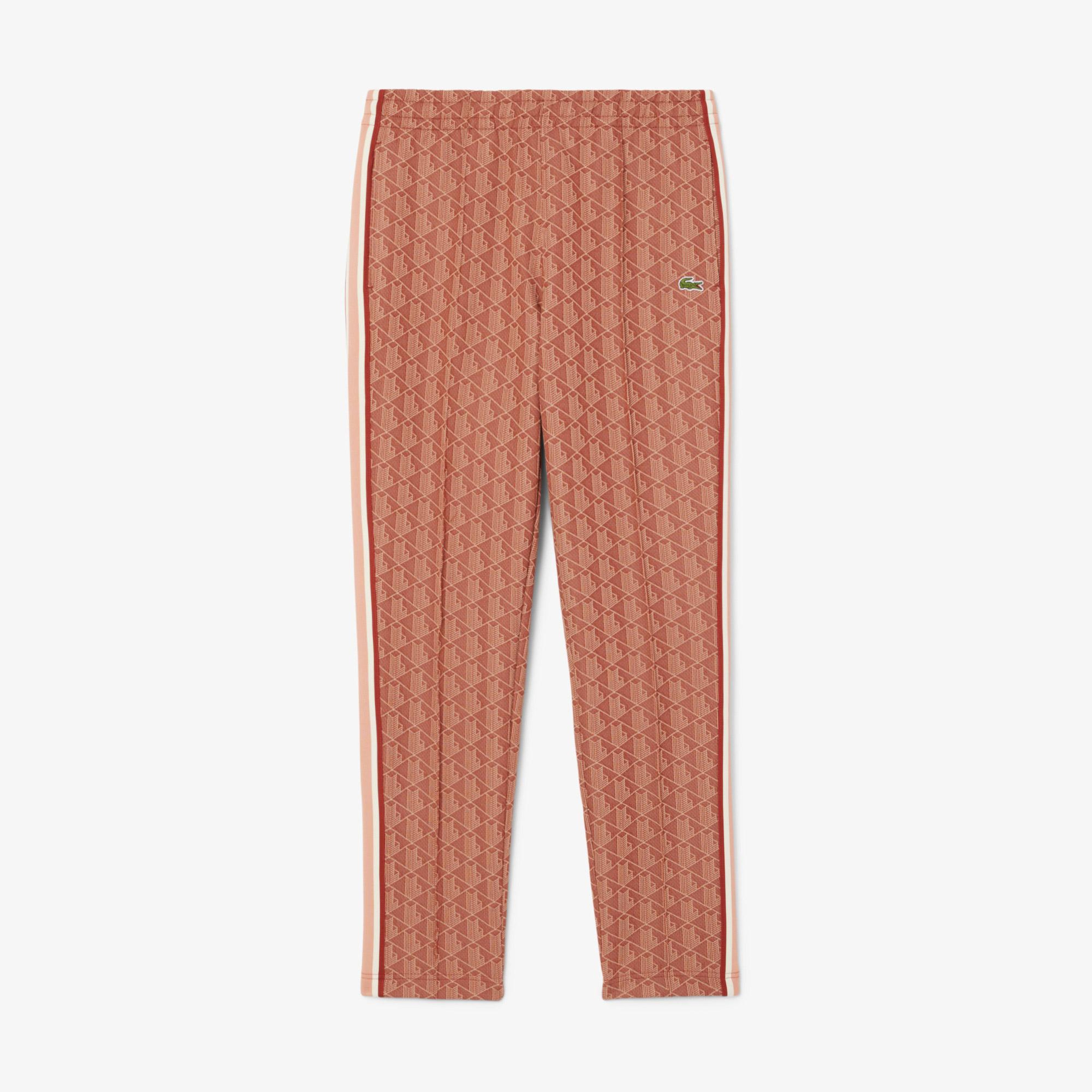 Lacoste Paris Monogram Erkek Kahverengi Eşofman Altı