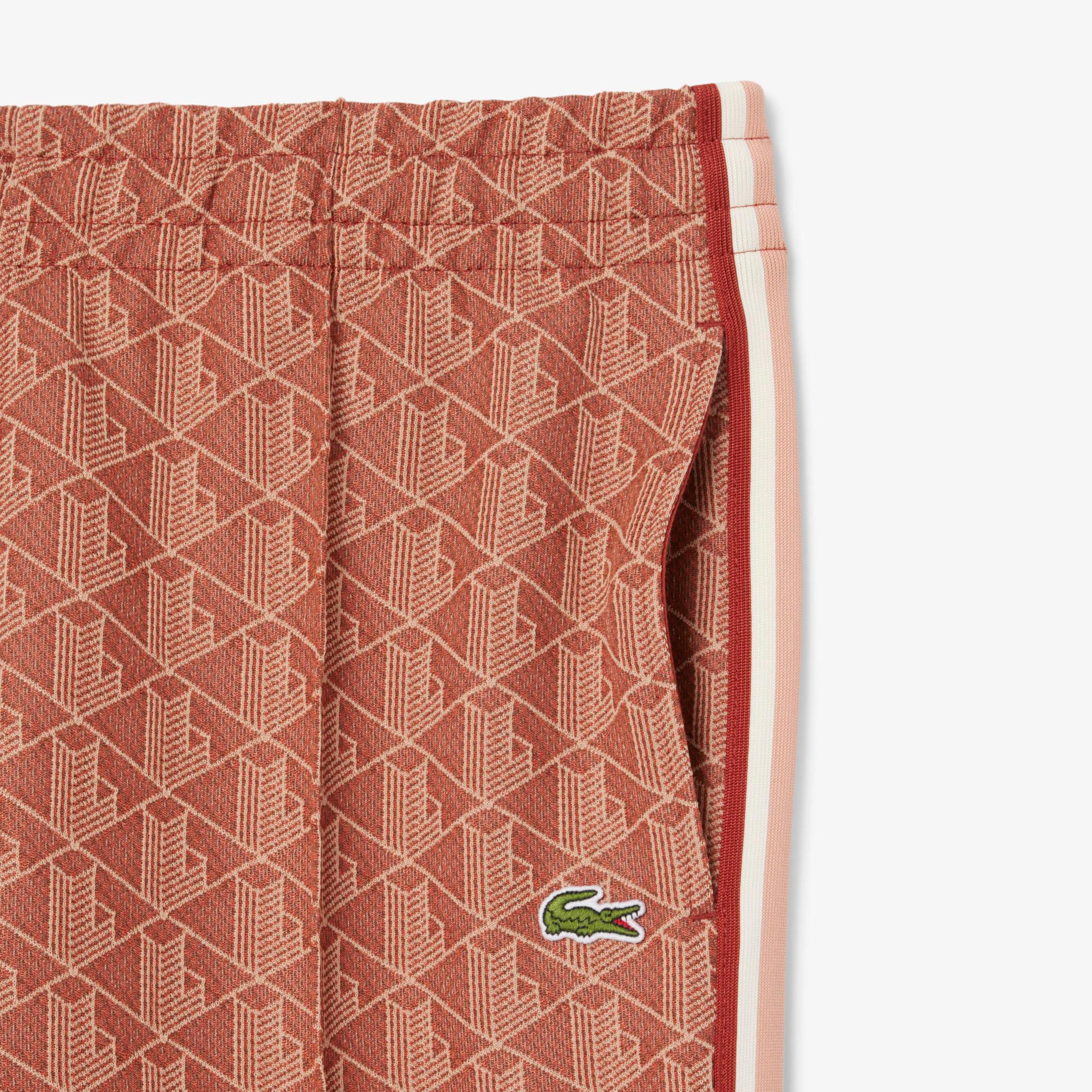 Lacoste Paris Monogram Erkek Kahverengi Eşofman Altı