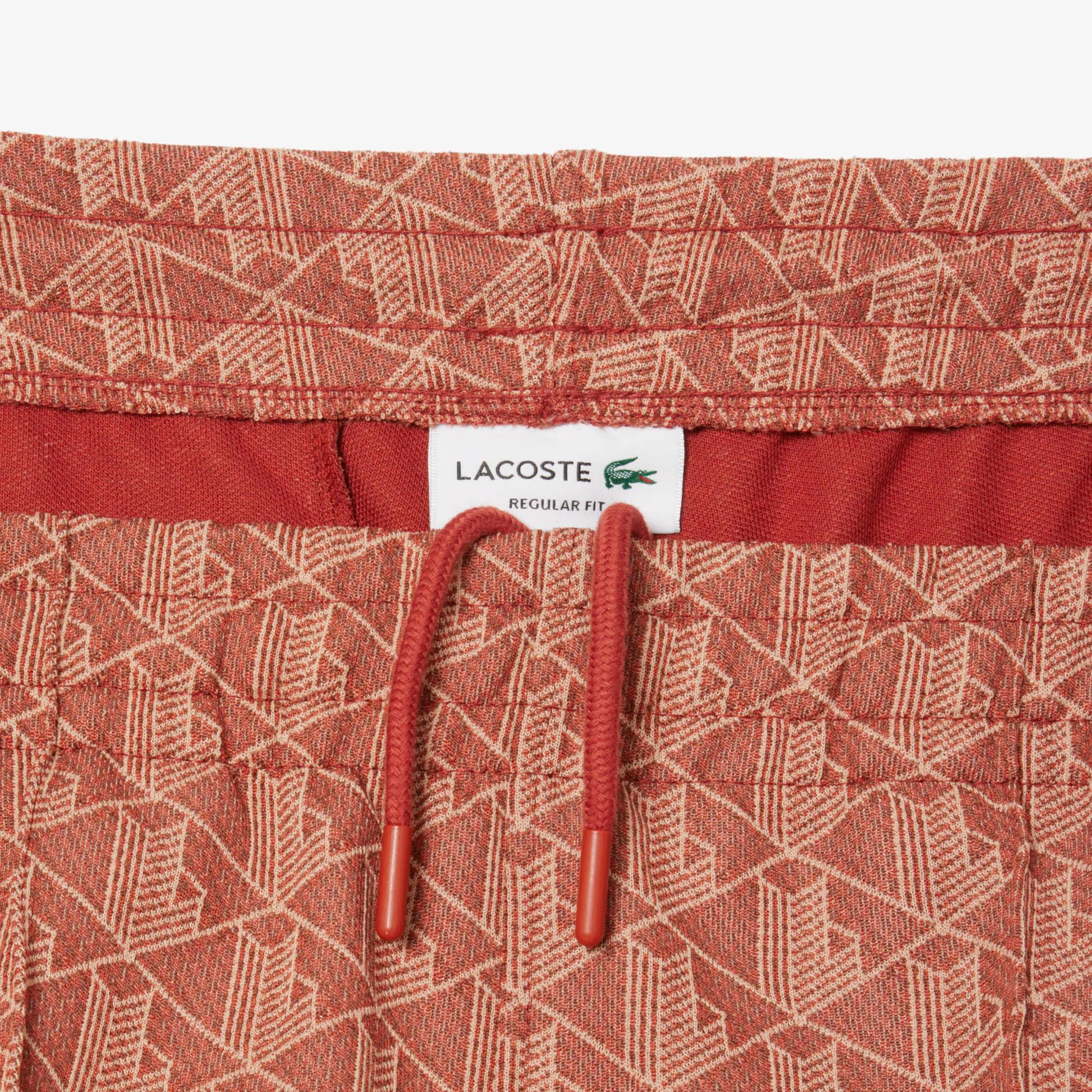 Lacoste Paris Monogram Erkek Kahverengi Eşofman Altı
