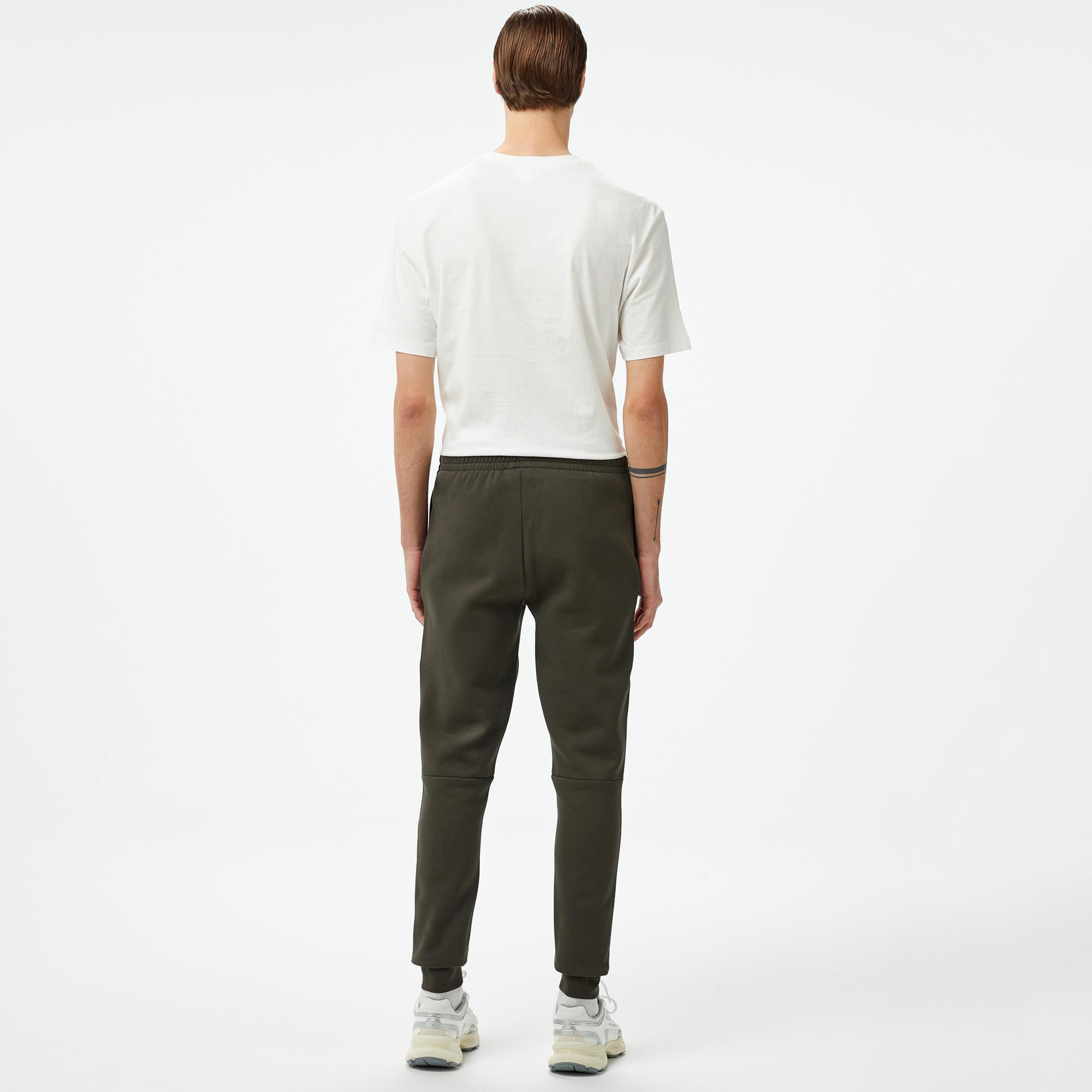Erkek Slim Fit Yeşil Eşofman Altı