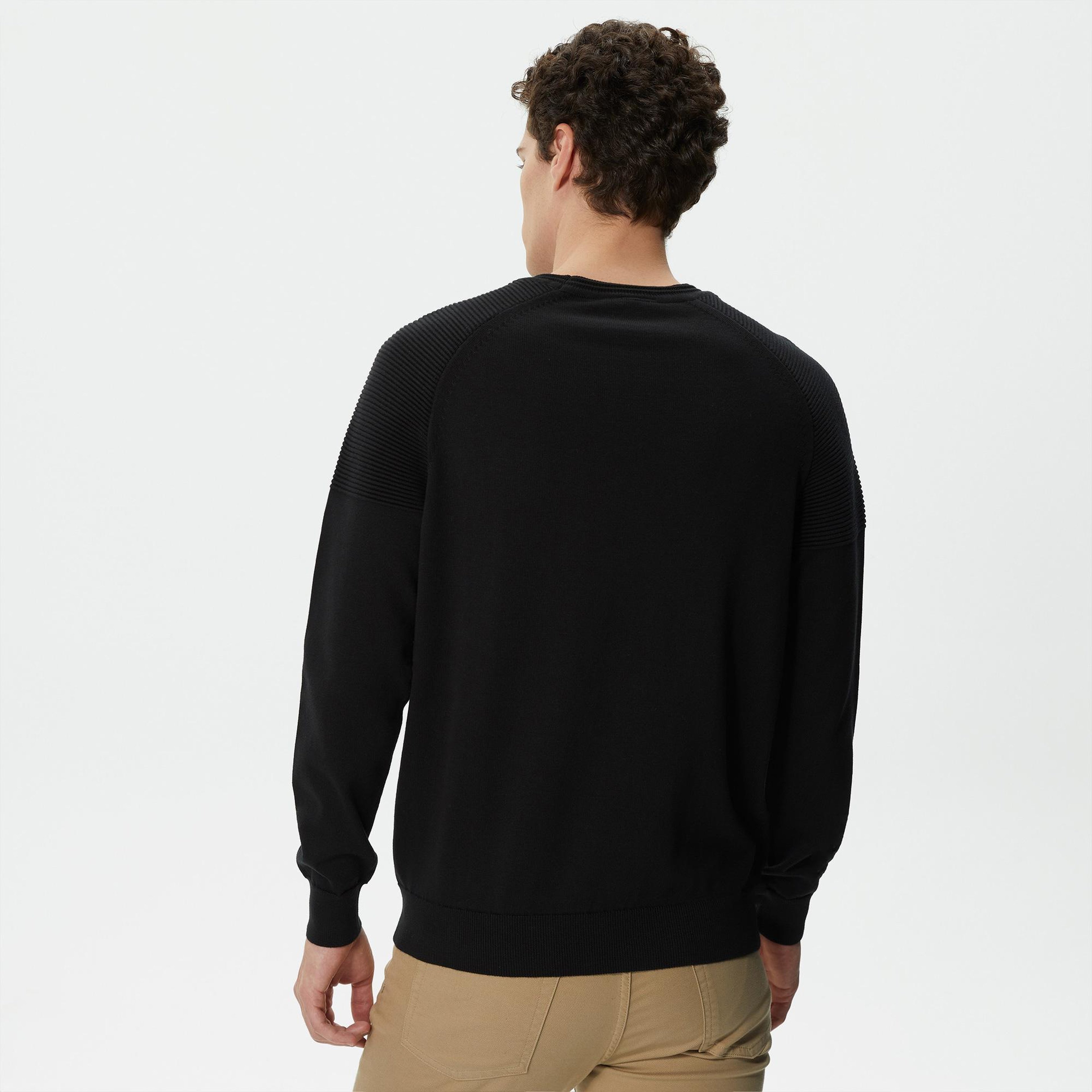 Lacoste Erkek Siyah Triko