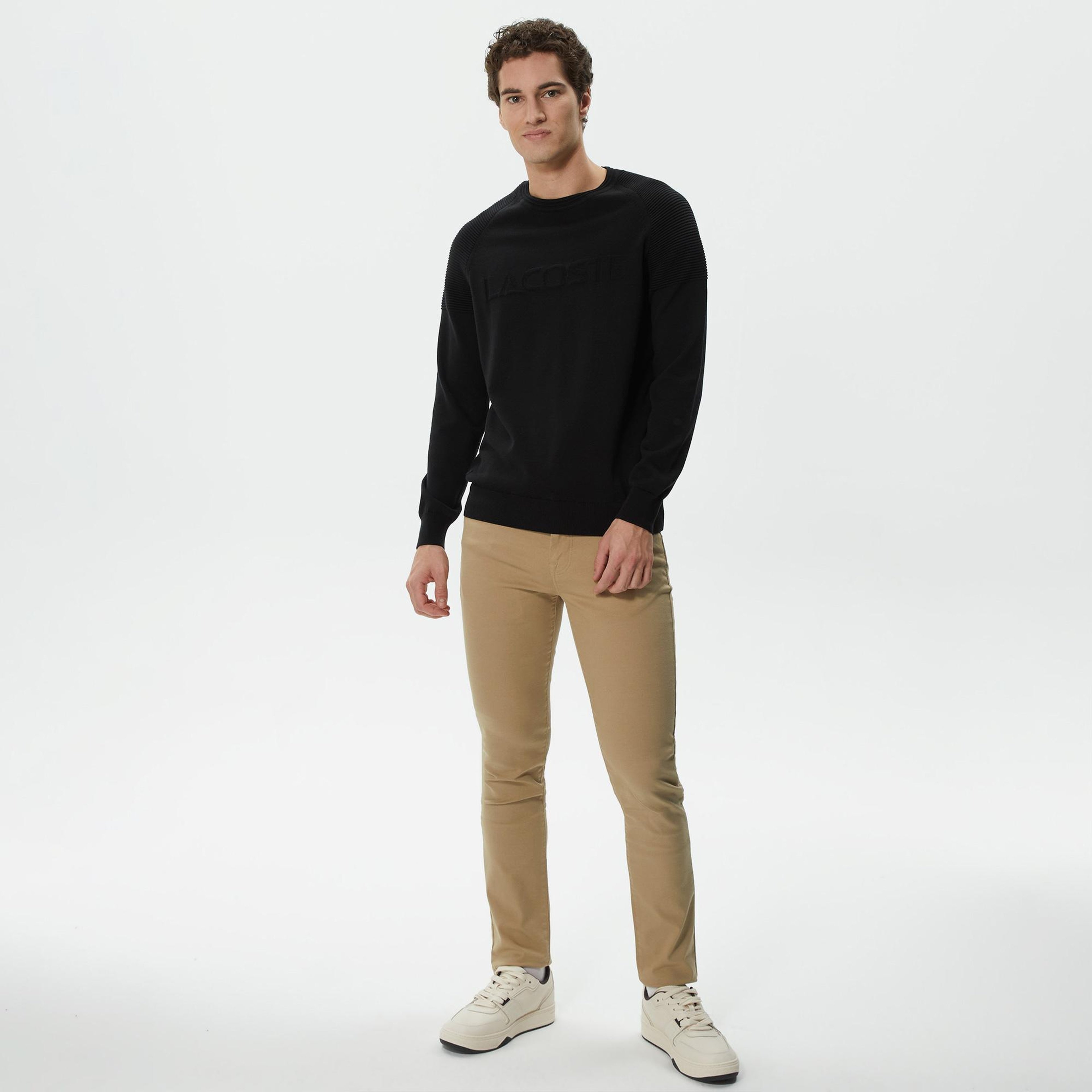 Lacoste Erkek Siyah Triko