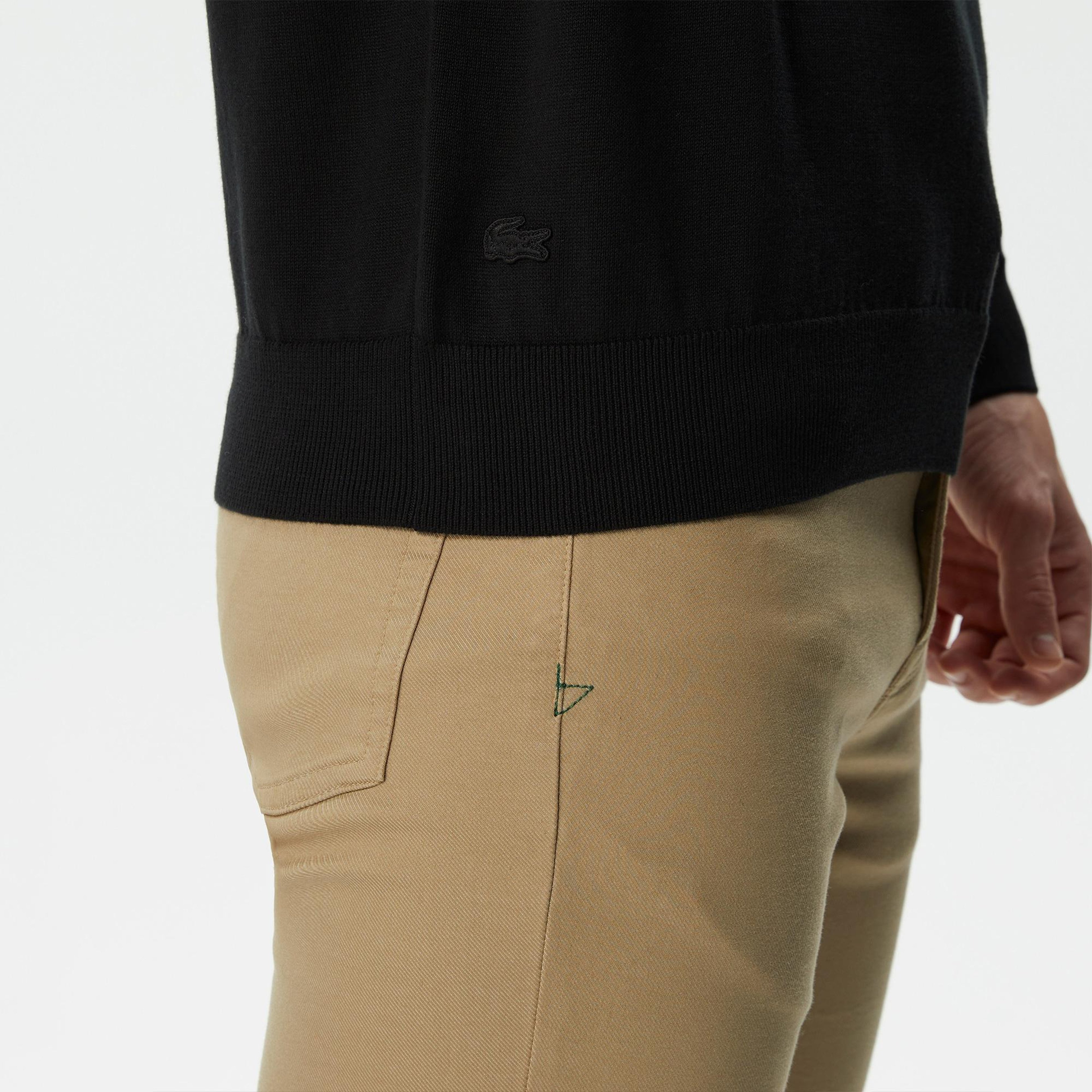 Lacoste Erkek Siyah Triko