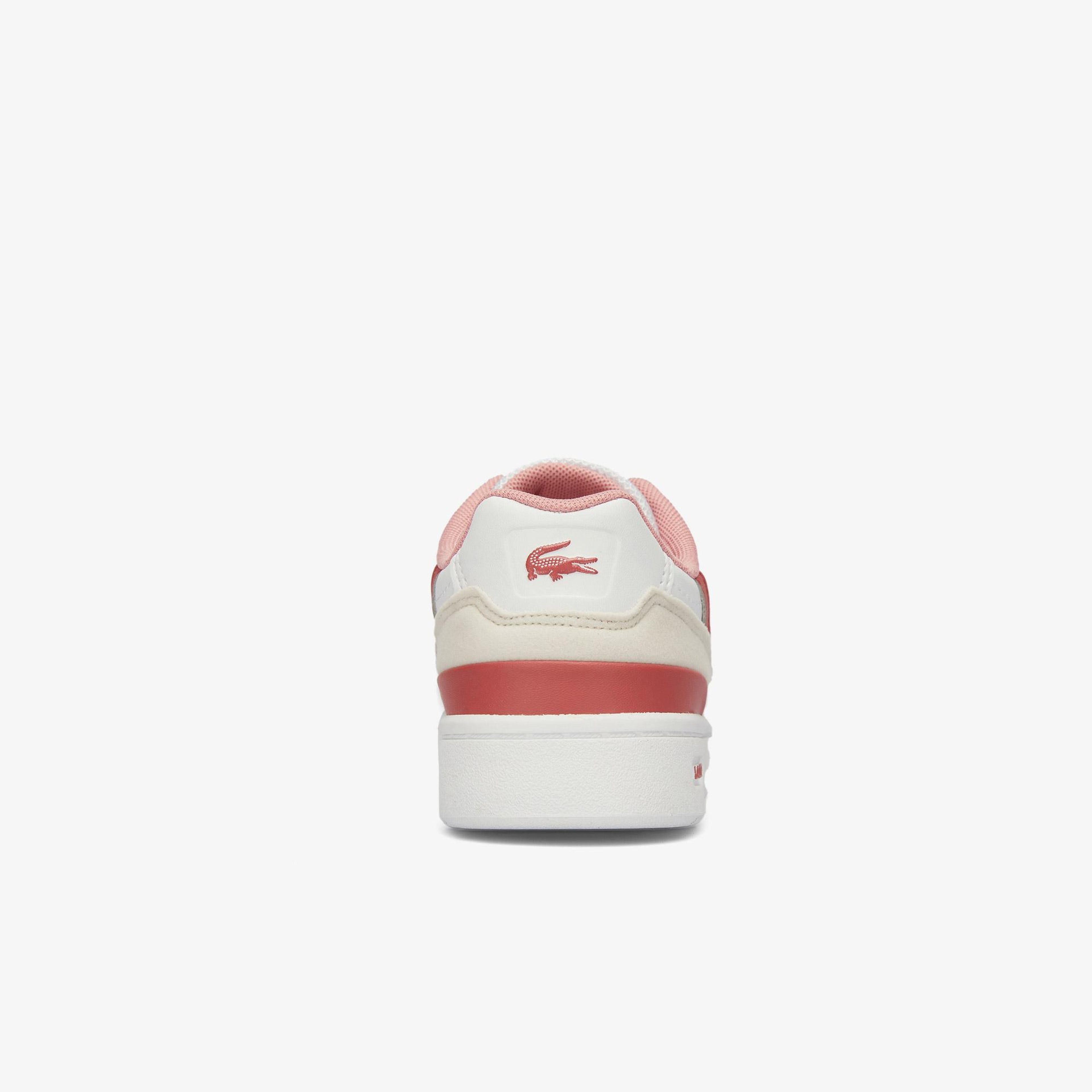 Lacoste T/CLIP Çocuk Beyaz/Pembe Sneaker