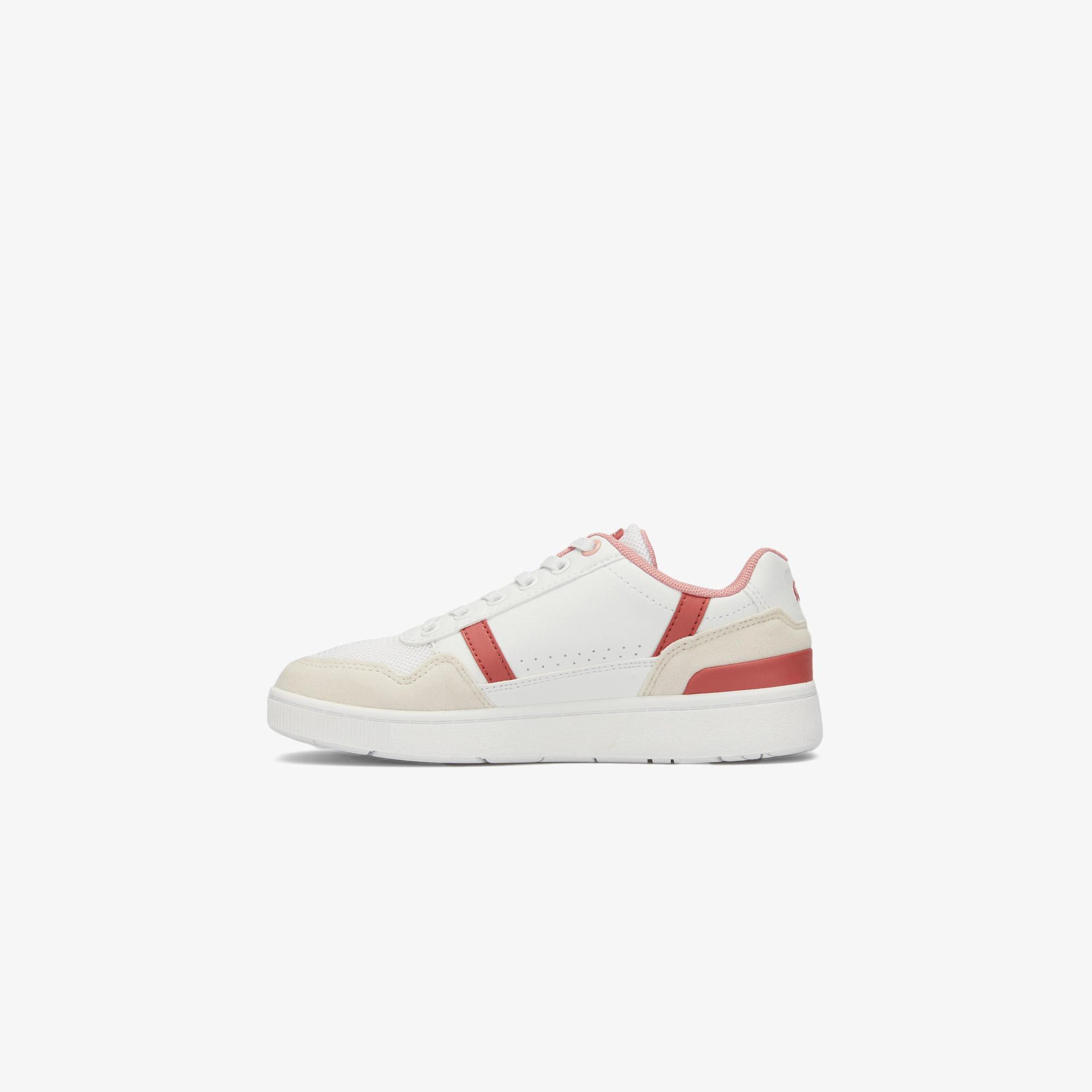 Lacoste T/CLIP Çocuk Beyaz/Pembe Sneaker
