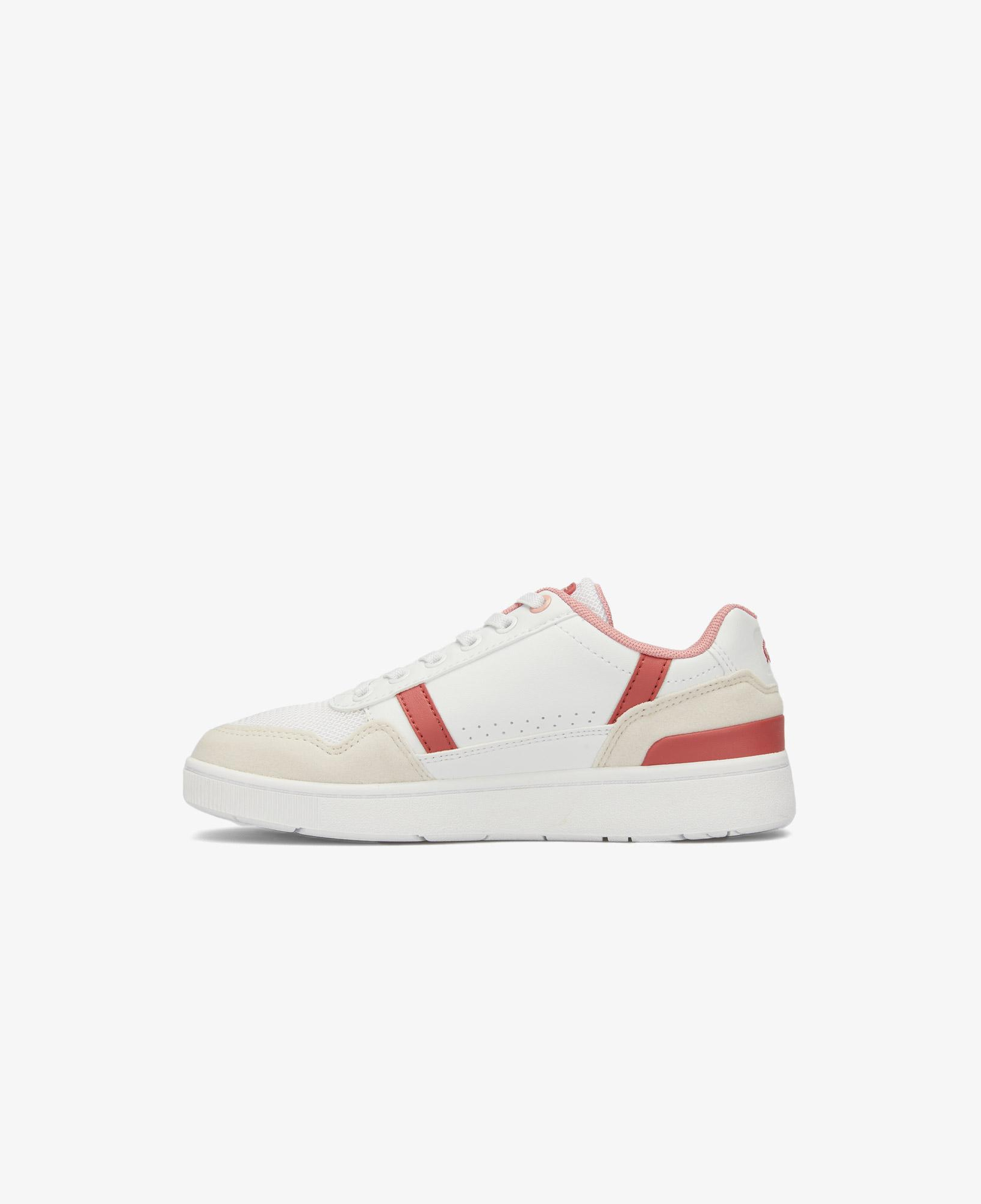 Lacoste T/CLIP Çocuk Beyaz/Pembe Sneaker