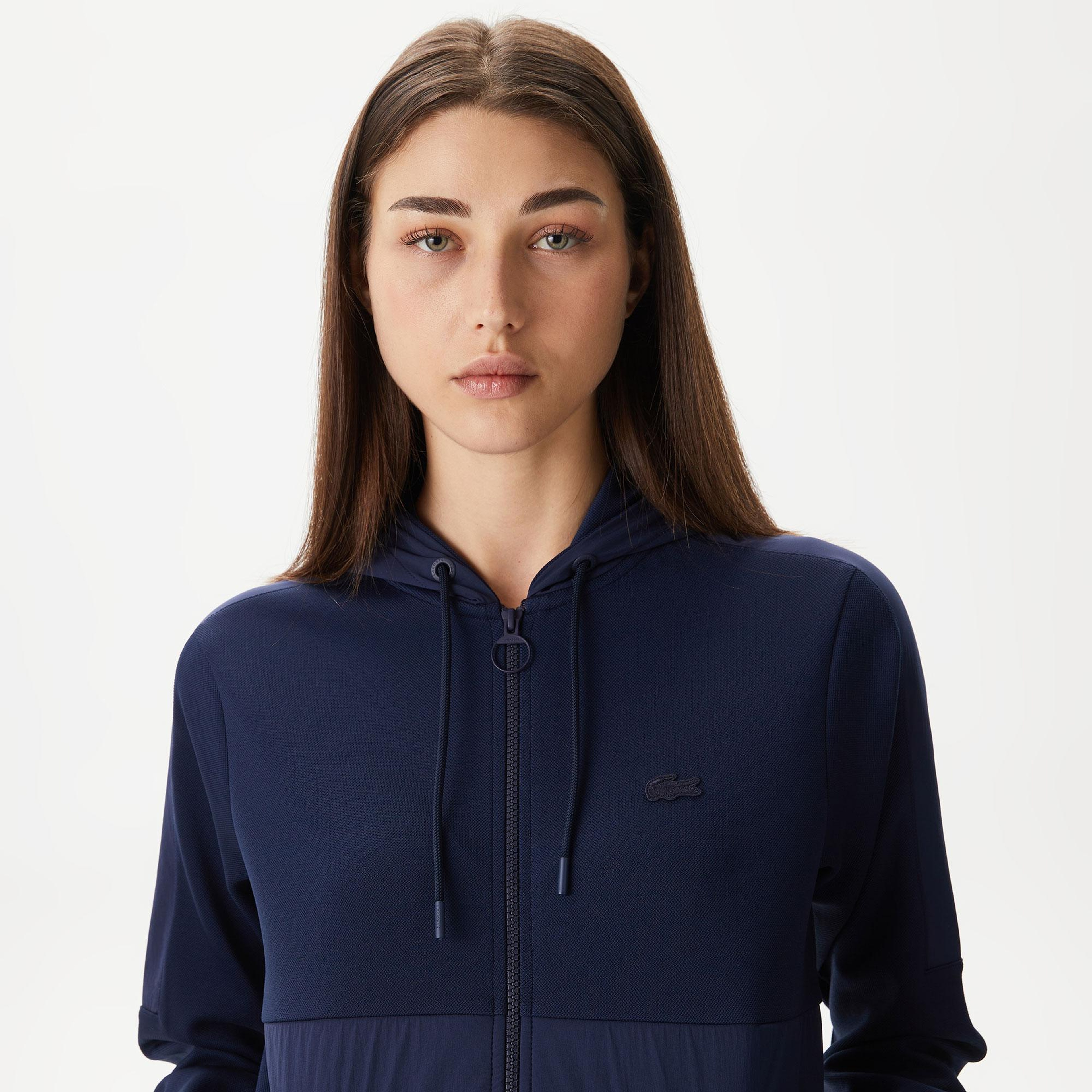 Lacoste Kadın Lacivert Sweatshirt