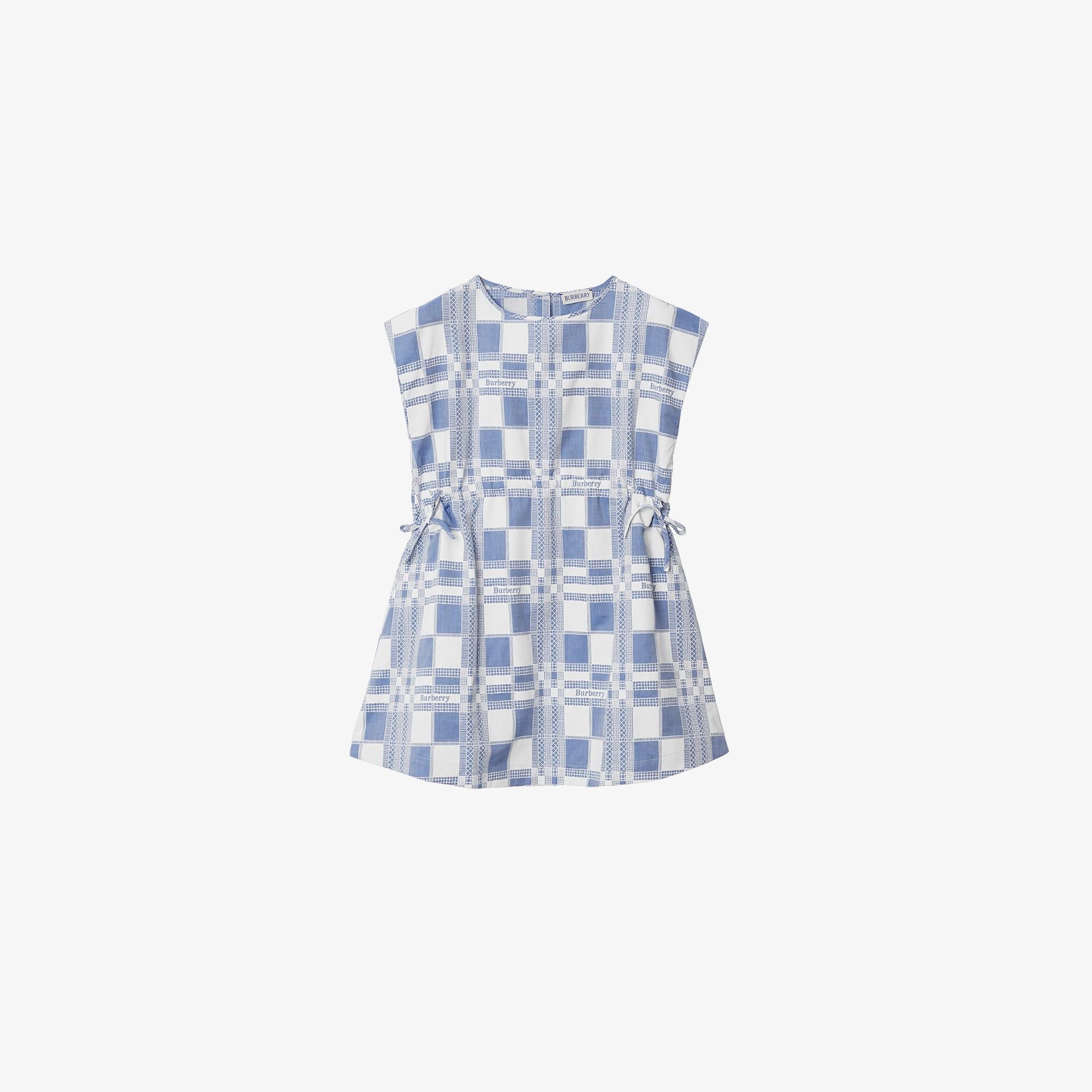 Burberry Çocuk Mavi  Elbise