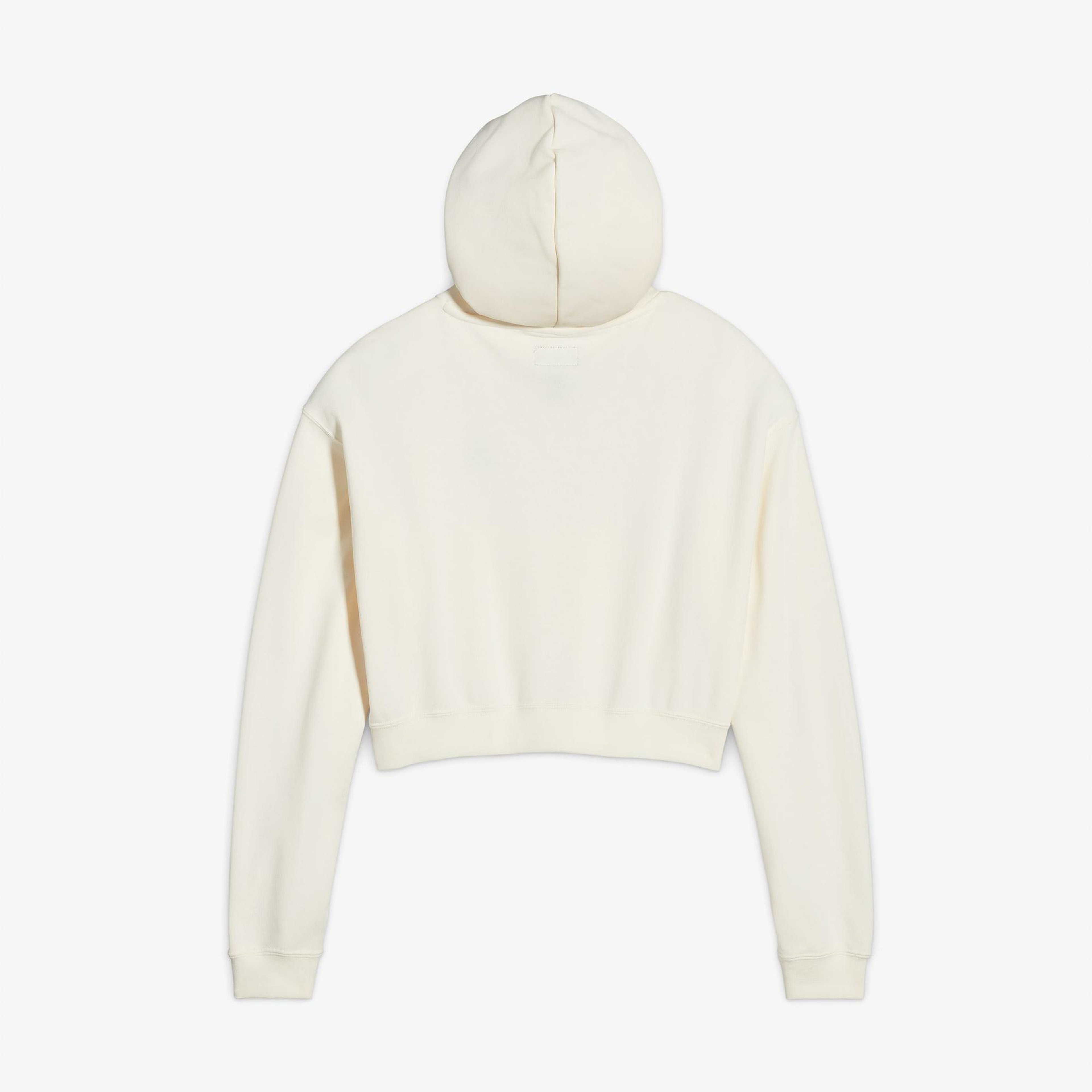 Converse Classic Kadın Krem Hoodie