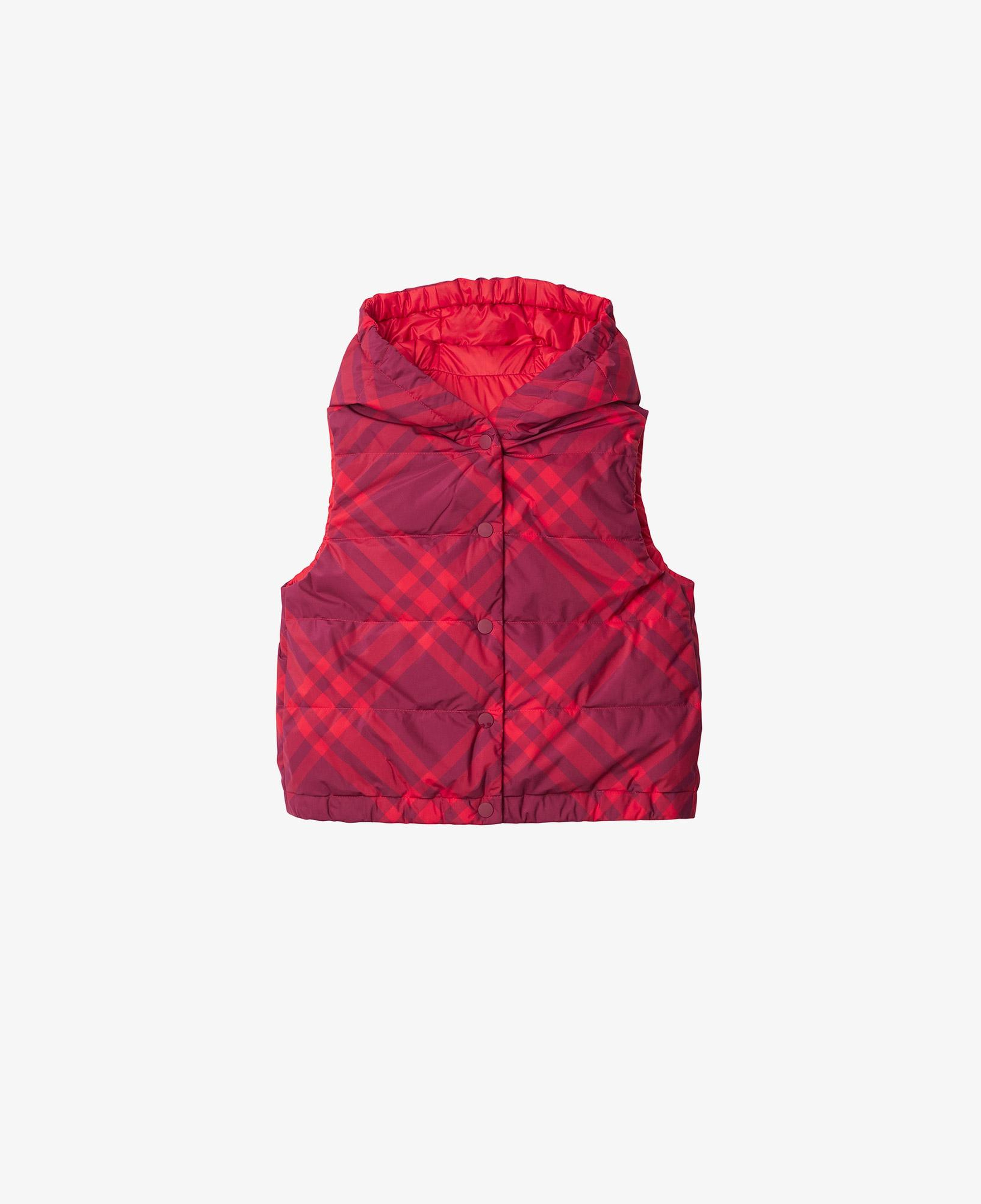 Burberry Çocuk Bordo Yelek