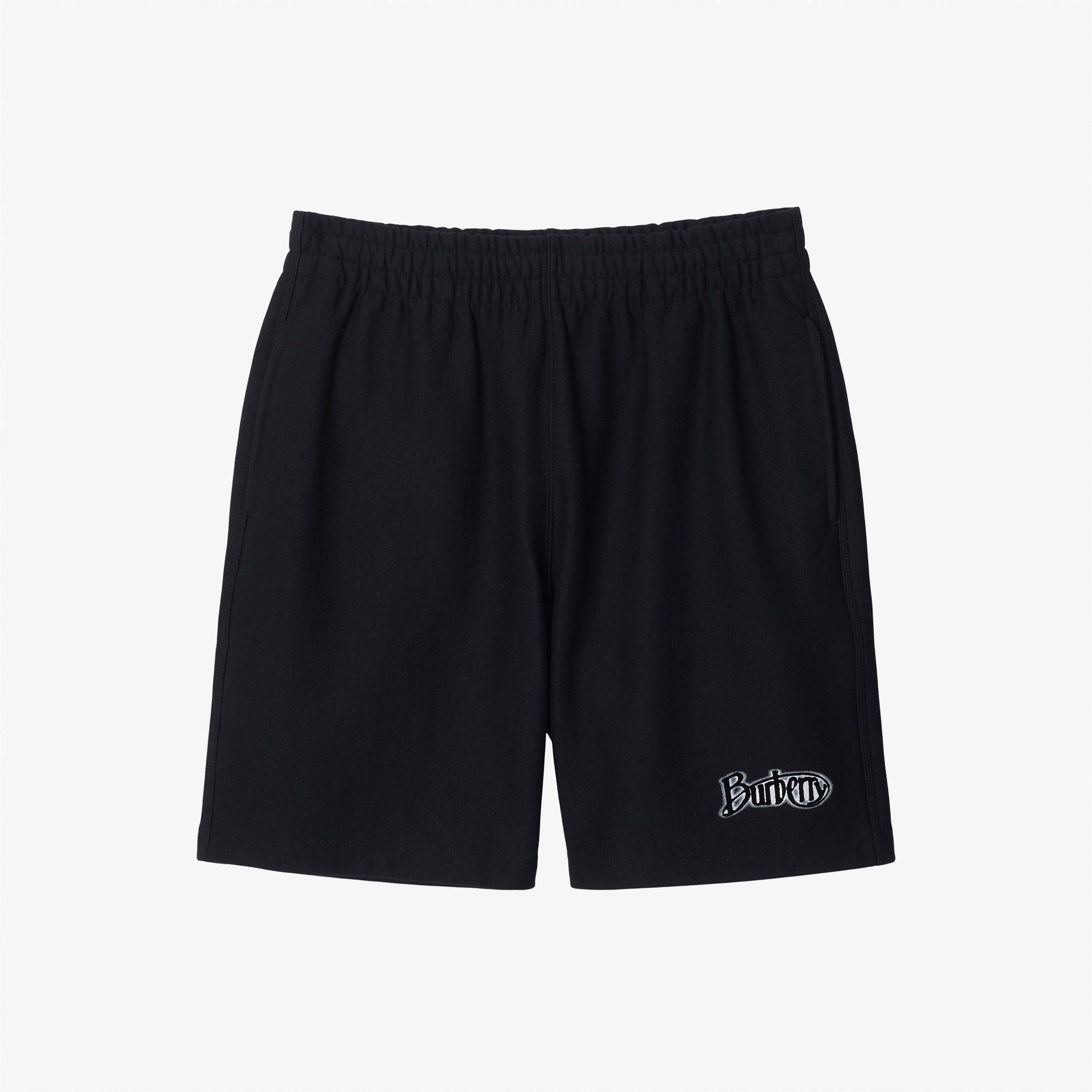 Burberry Erkek Siyah Şort