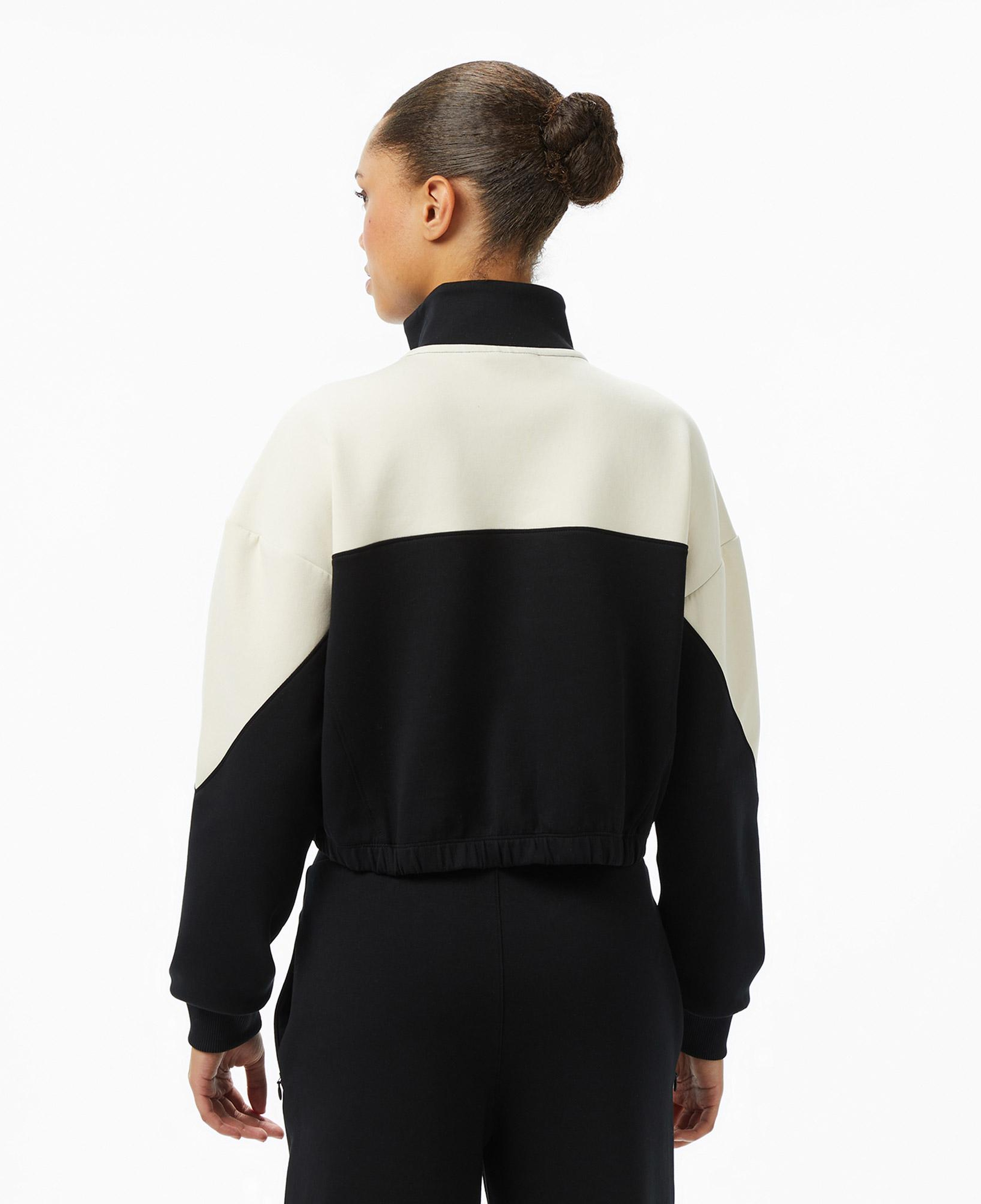Converse Crop Kadın Siyah Sweatshirt