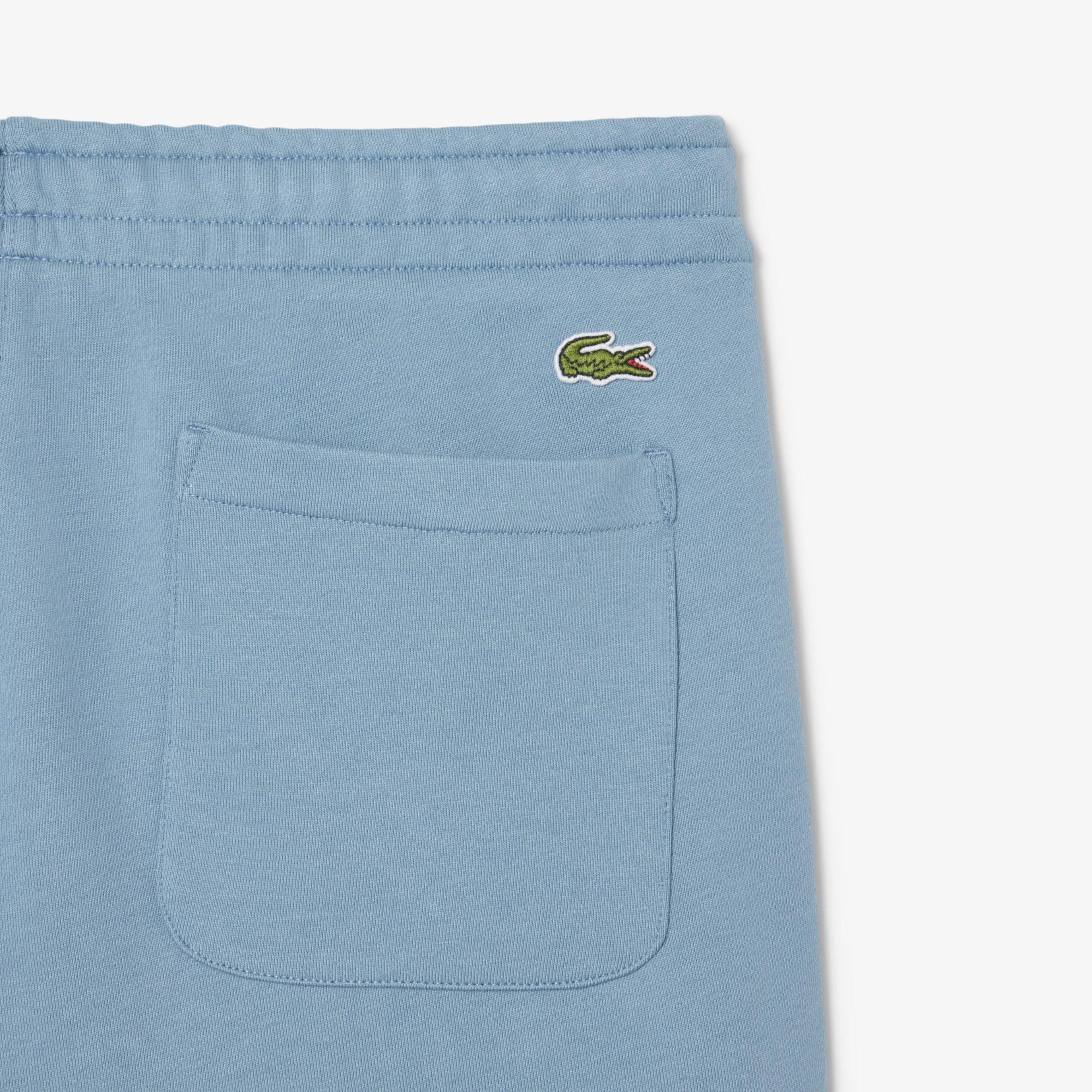 Lacoste Graphic Cotton Fleece Erkek Mavi Modal Karışımlı Şort