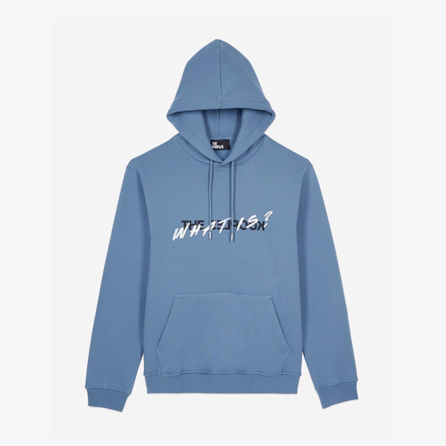 THE KOOPLES ERKEK MAVİ SWEATSHIRT