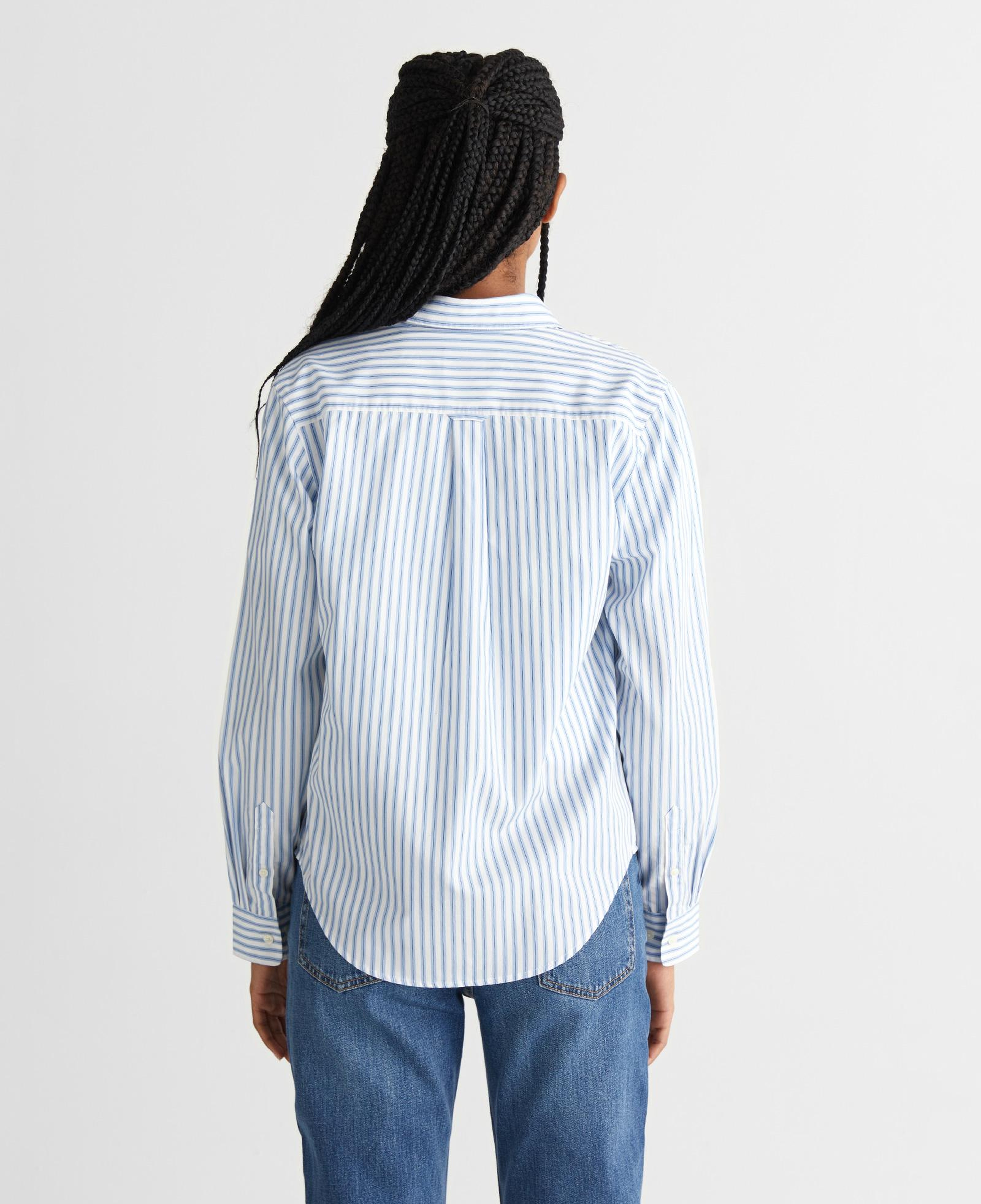 GANT Kadın Mavi Regular Fit Düğmeli Gömlek