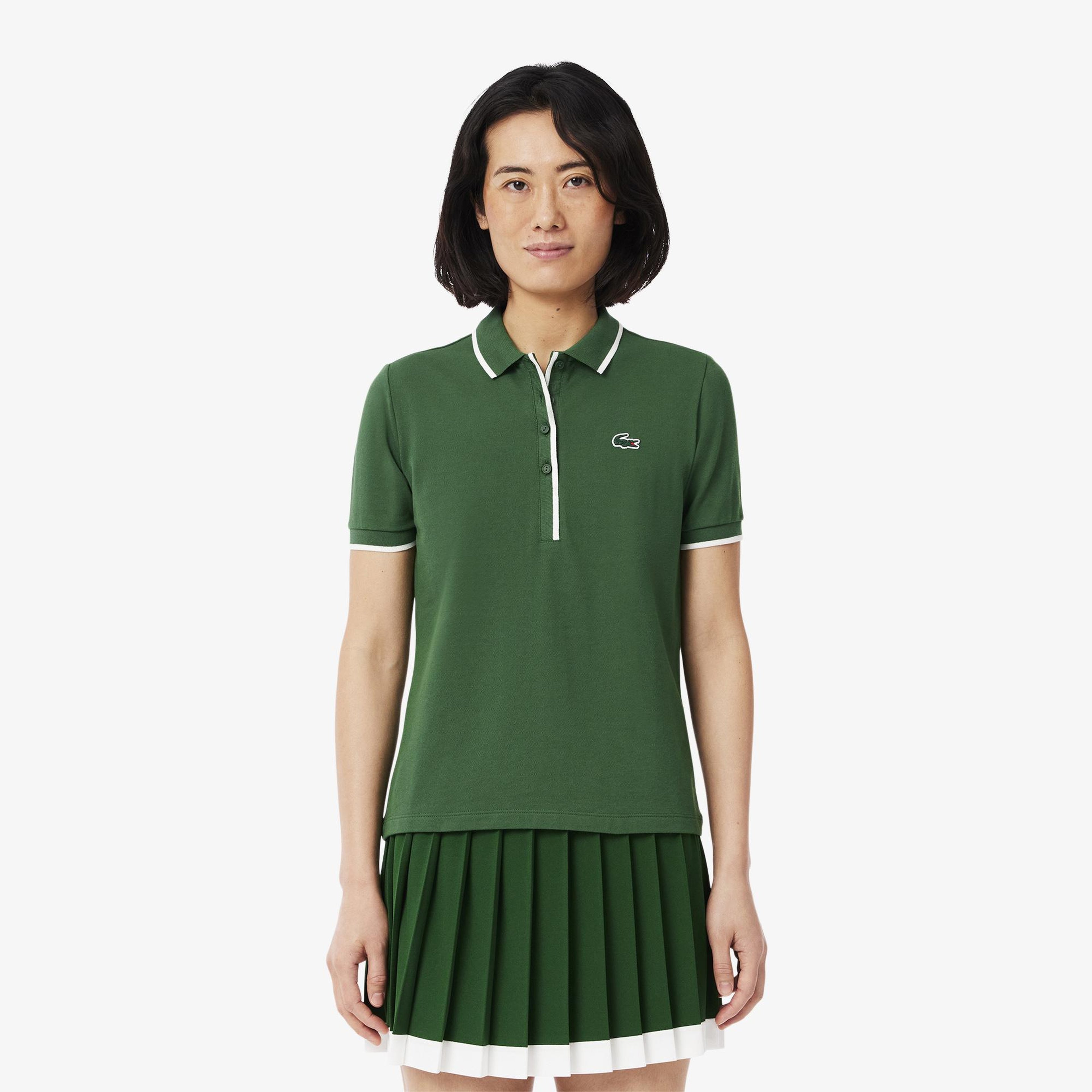 Kadın Regular Fit Yeşil Polo