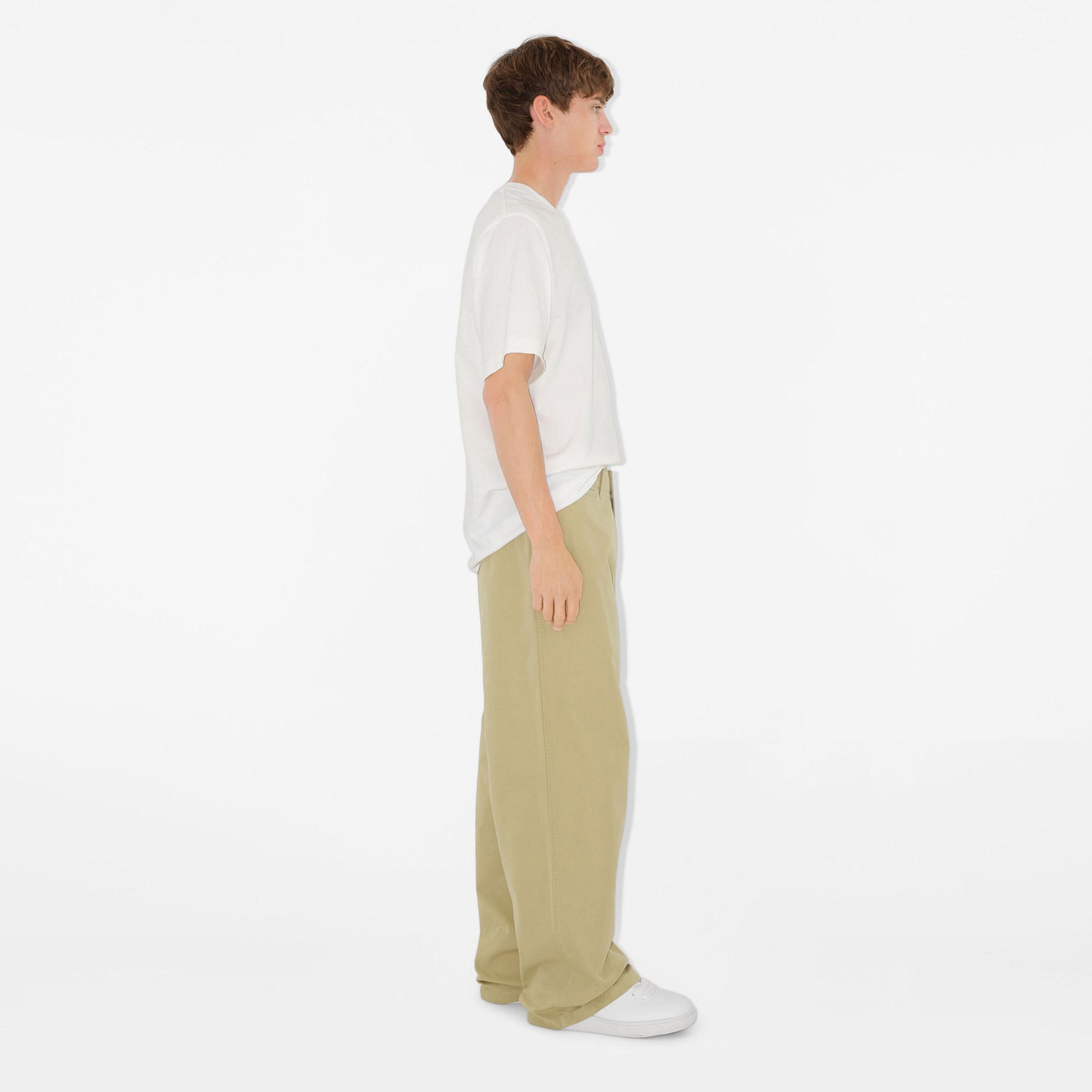 Burberry Erkek Bej Pantolon