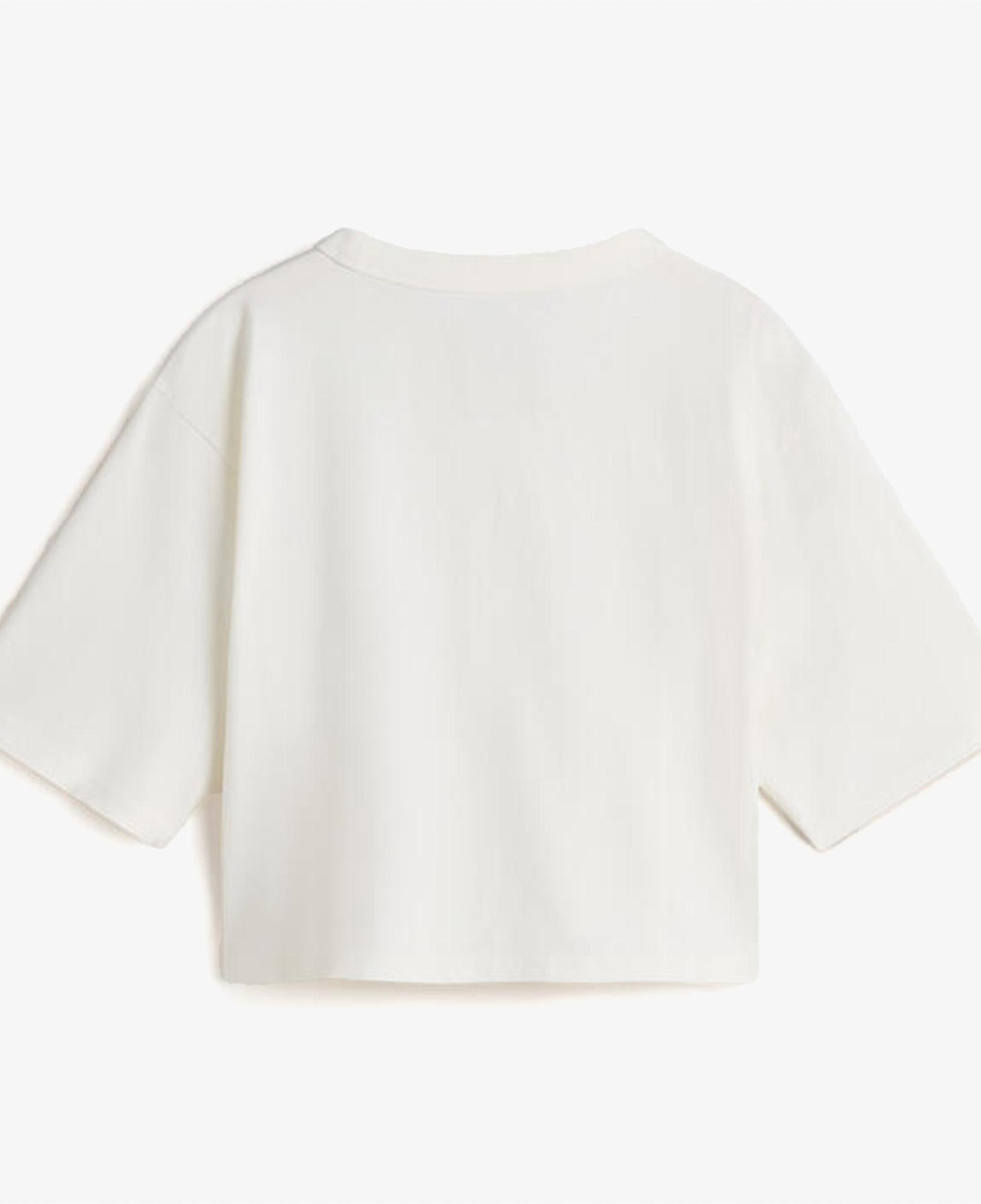 Vans MTE Wildthorn Reflective Boxy Fit Kadın Krem T-Shirt