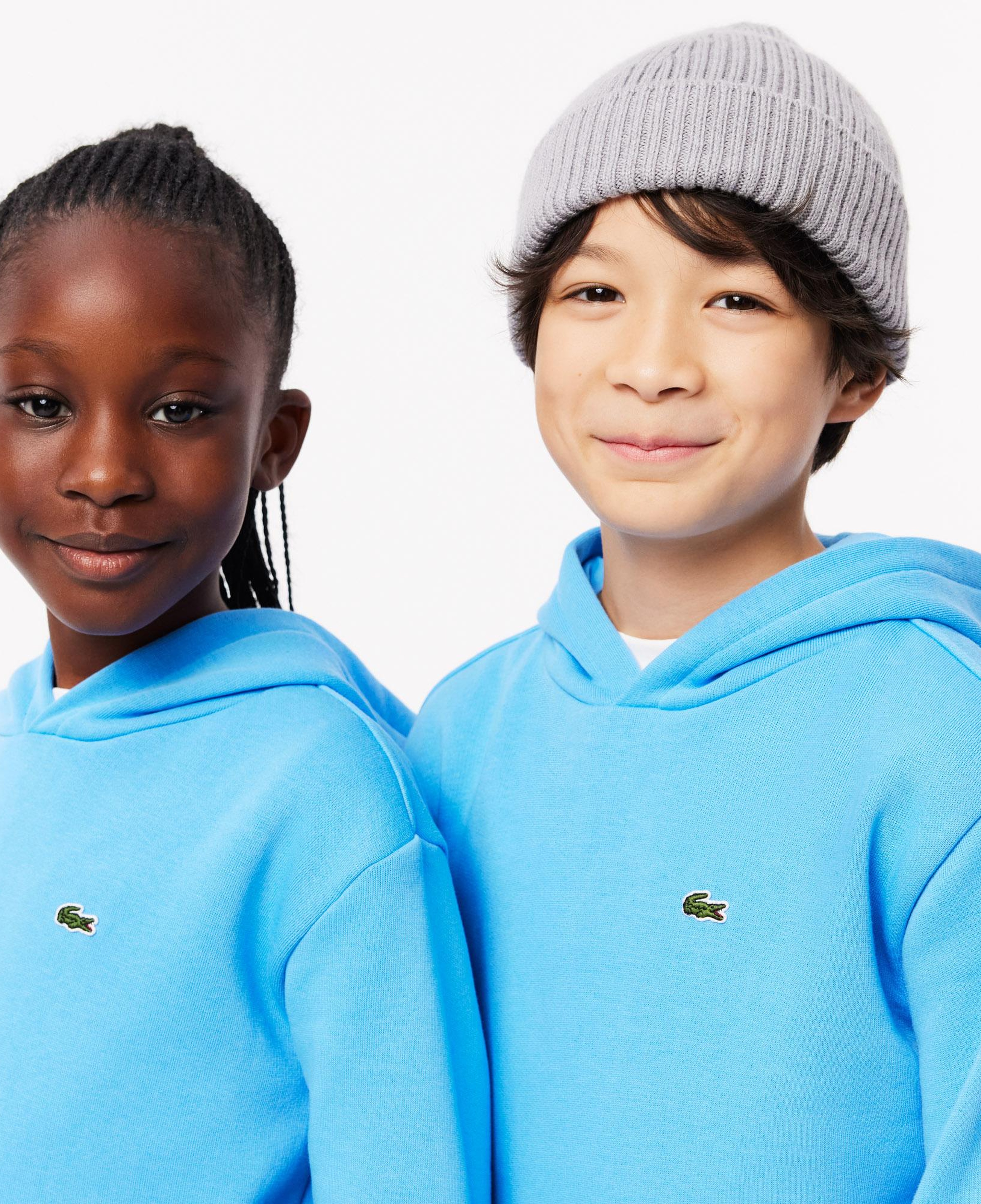 Çocuk Kapüşonlu Mavi Sweatshirt