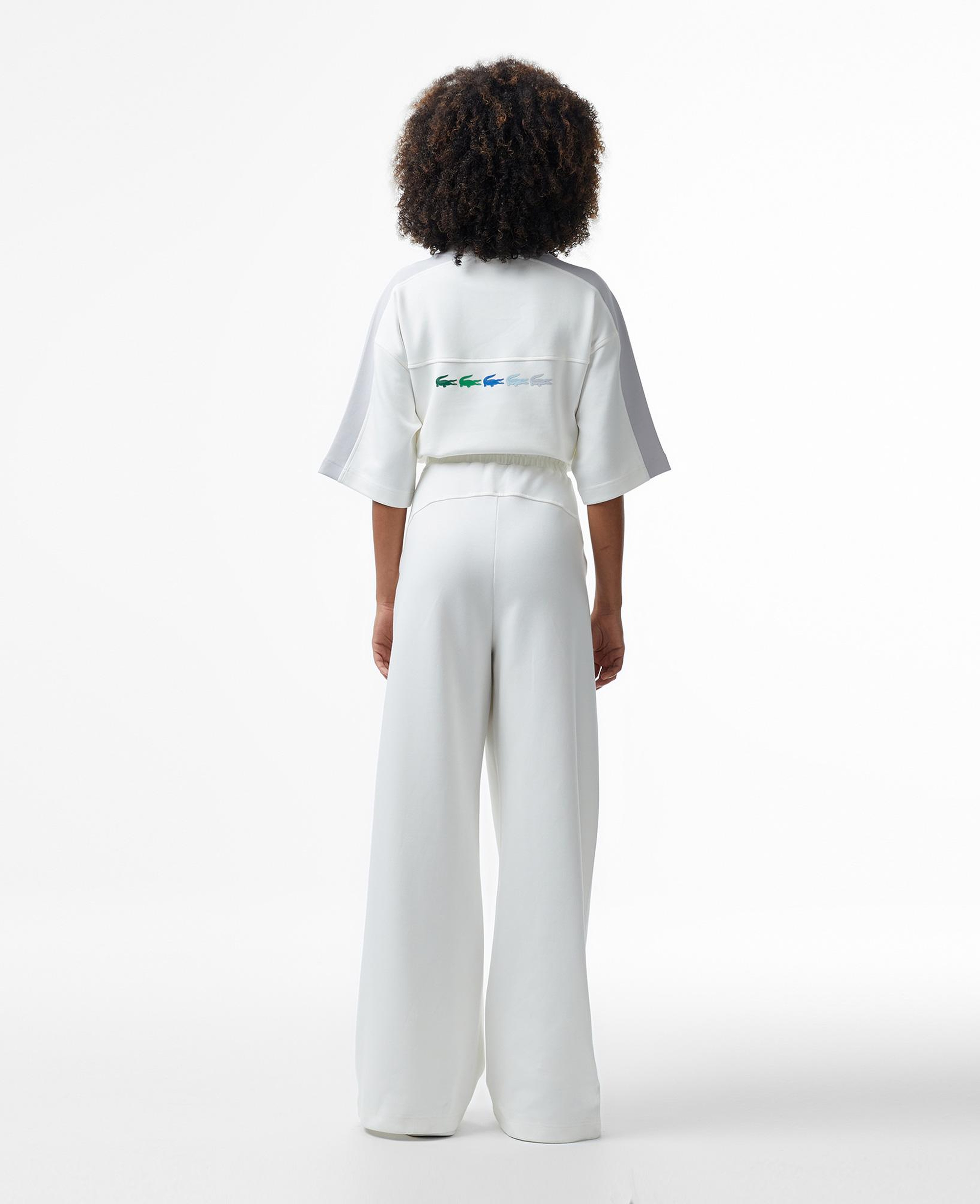Lacoste House of SuperStep x Lacoste Kadın Beyaz Eşofman Altı
