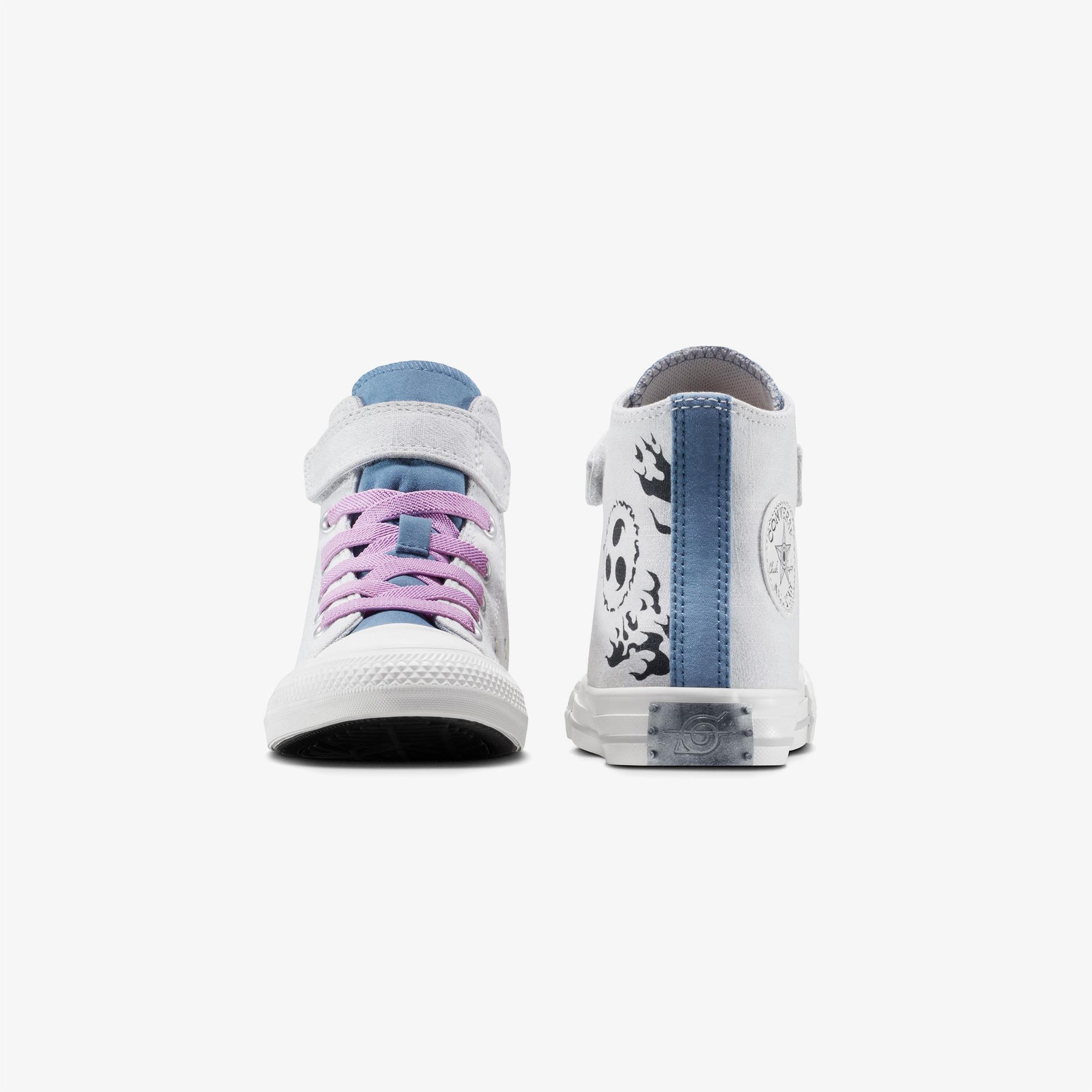 Converse x Naruto Çocuk Gri Chuck Taylor All Star Sneaker