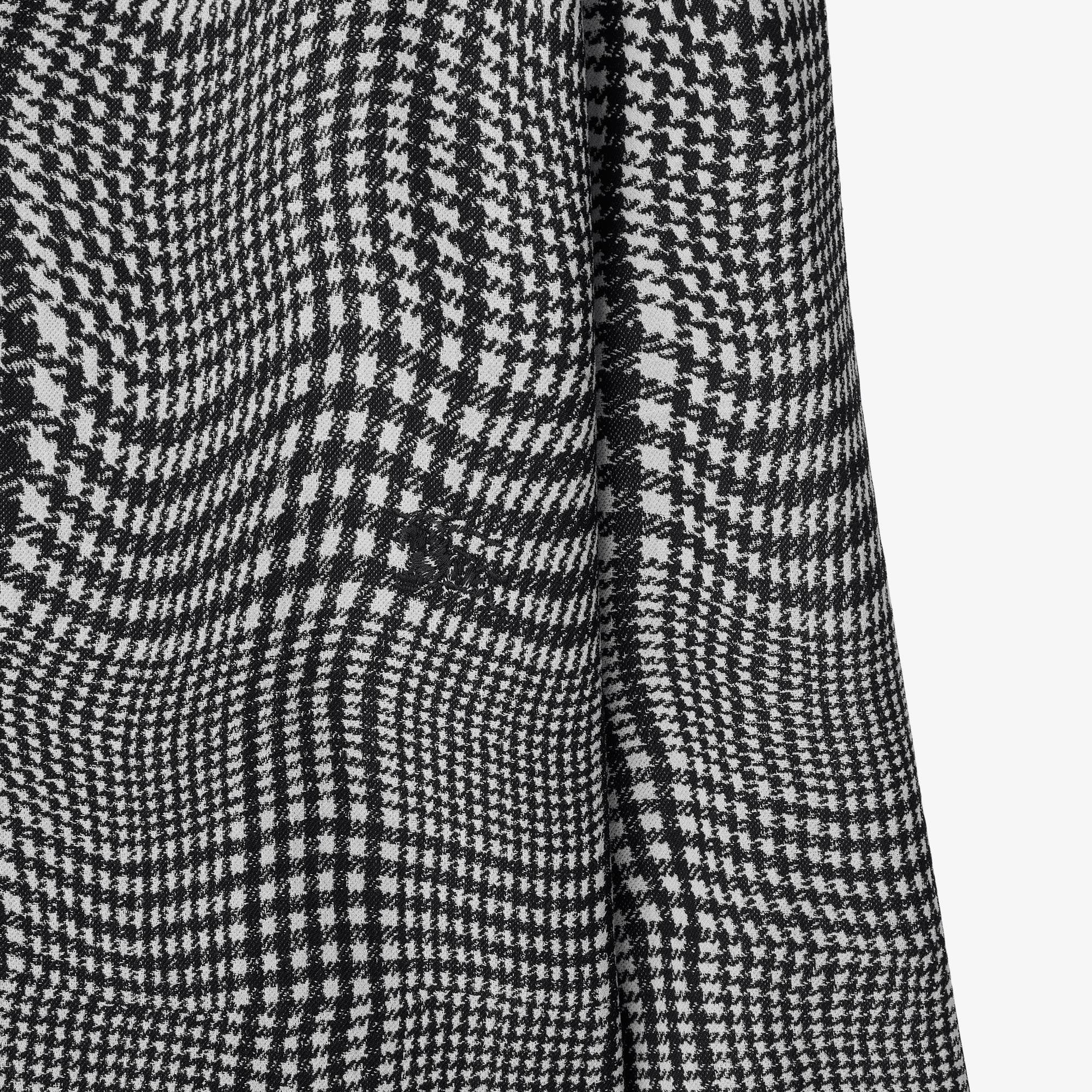 Burberry Erkek Siyah Yün Gömlek
