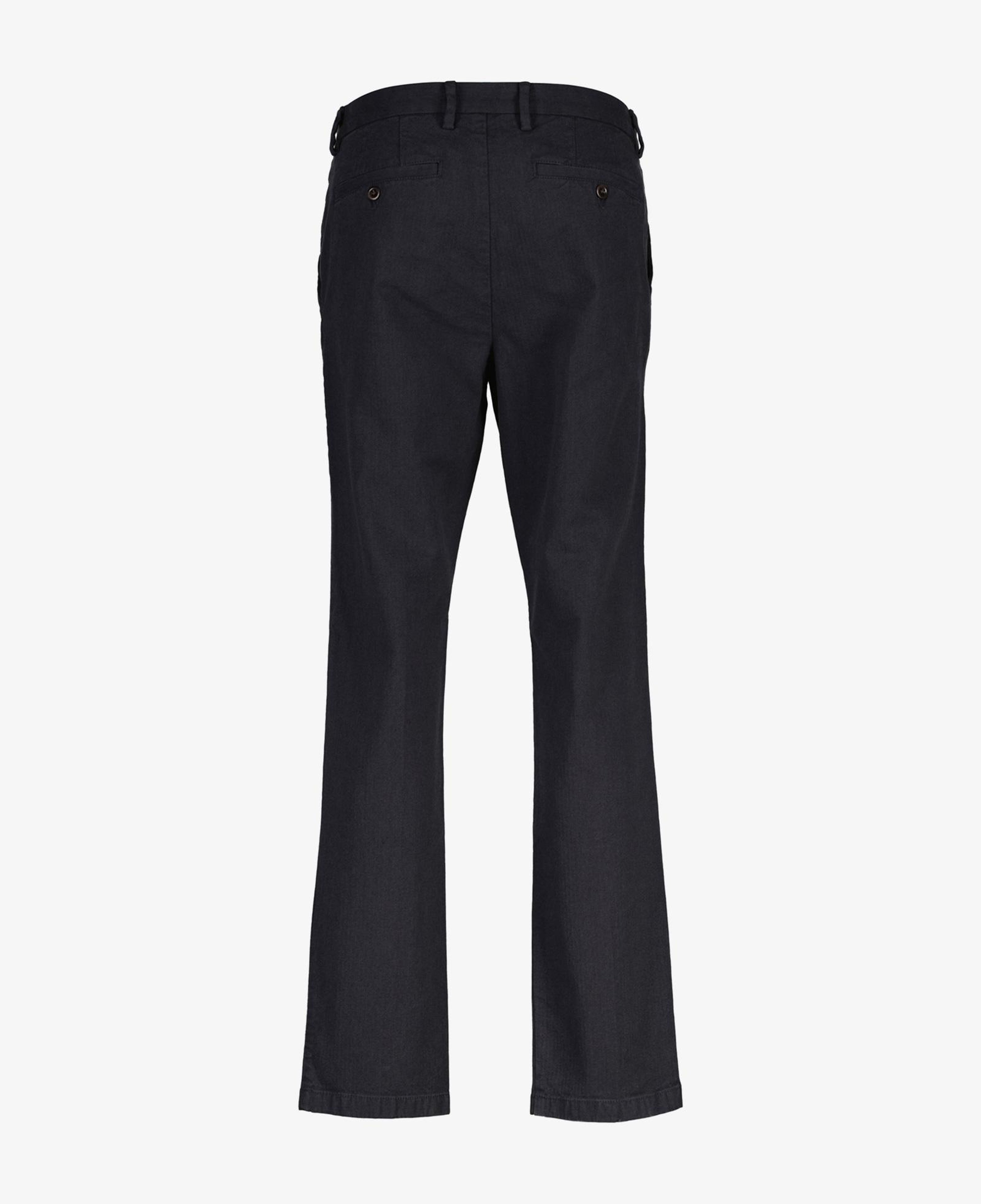 GANT Erkek Siyah Slim Fit Casual Herringbone Pantolon