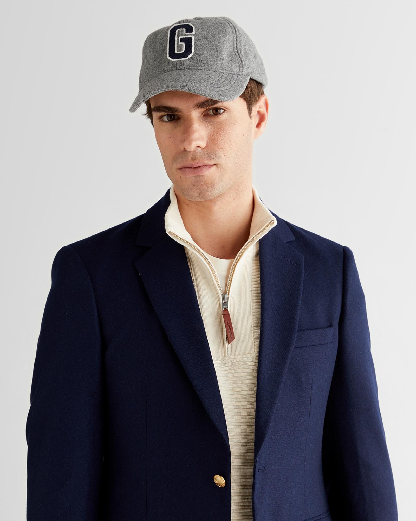 GANT Erkek Lacivert Slim Fit  Ceket