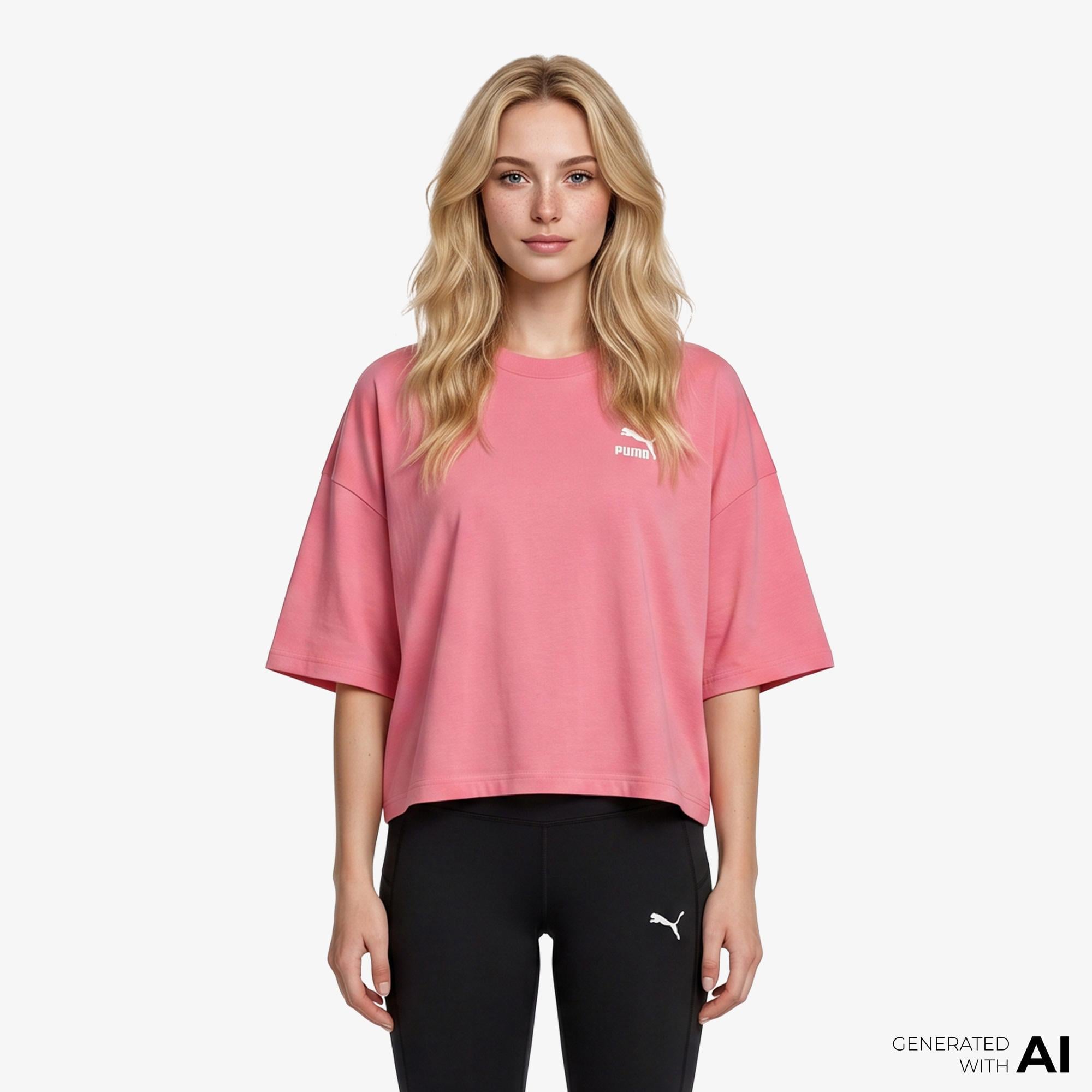 Puma Better Classics Kadın Pembe T-Shirt