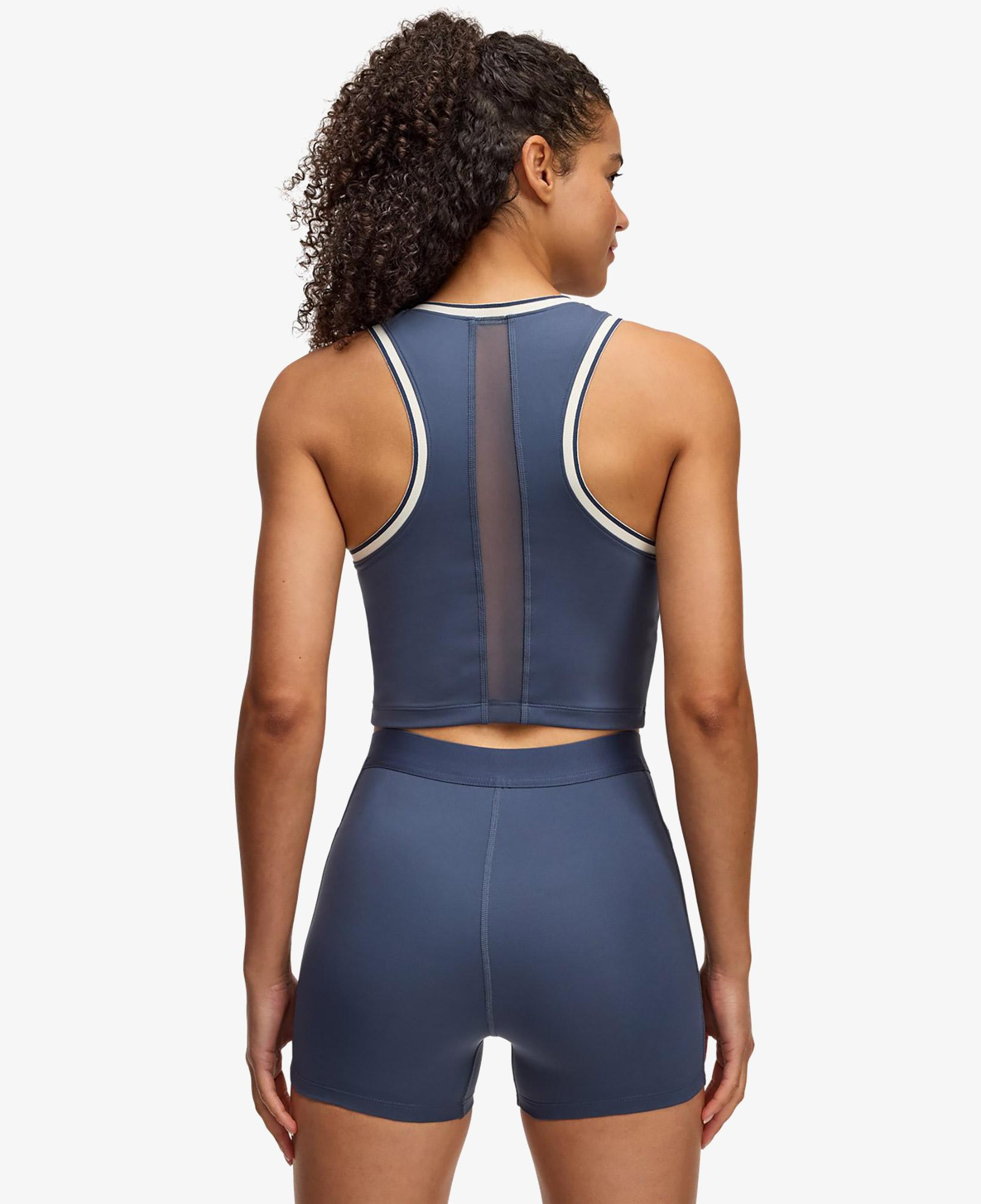 Under Armour Run 96 Tank Kadın Mavi Atlet