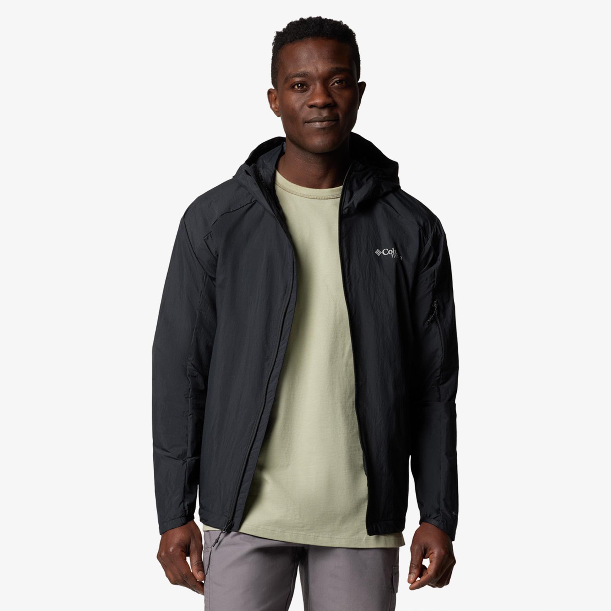 Columbia Loop Trail II Windbreaker Erkek Gri Ceket