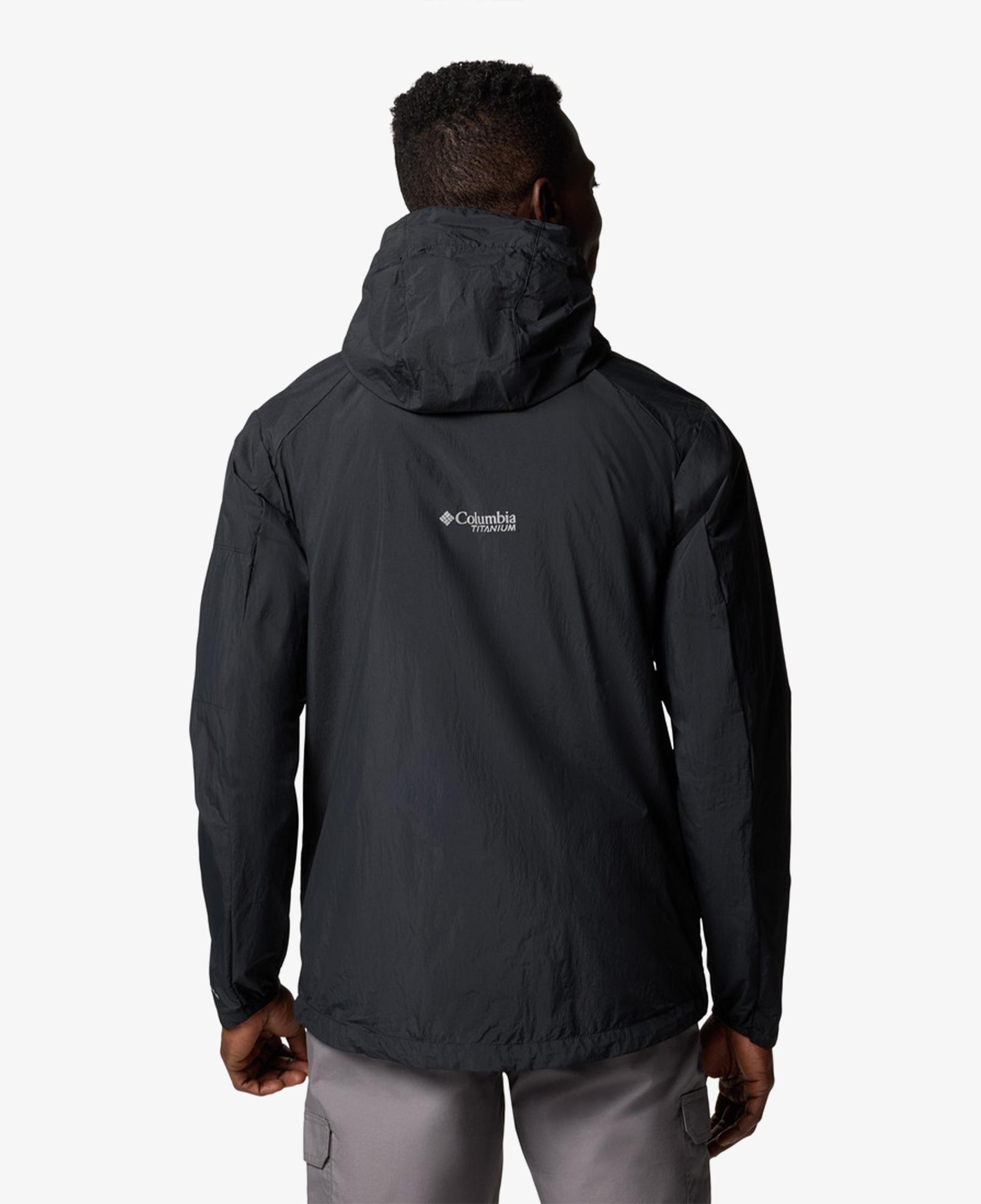 Columbia Loop Trail II Windbreaker Erkek Siyah Yağmurluk